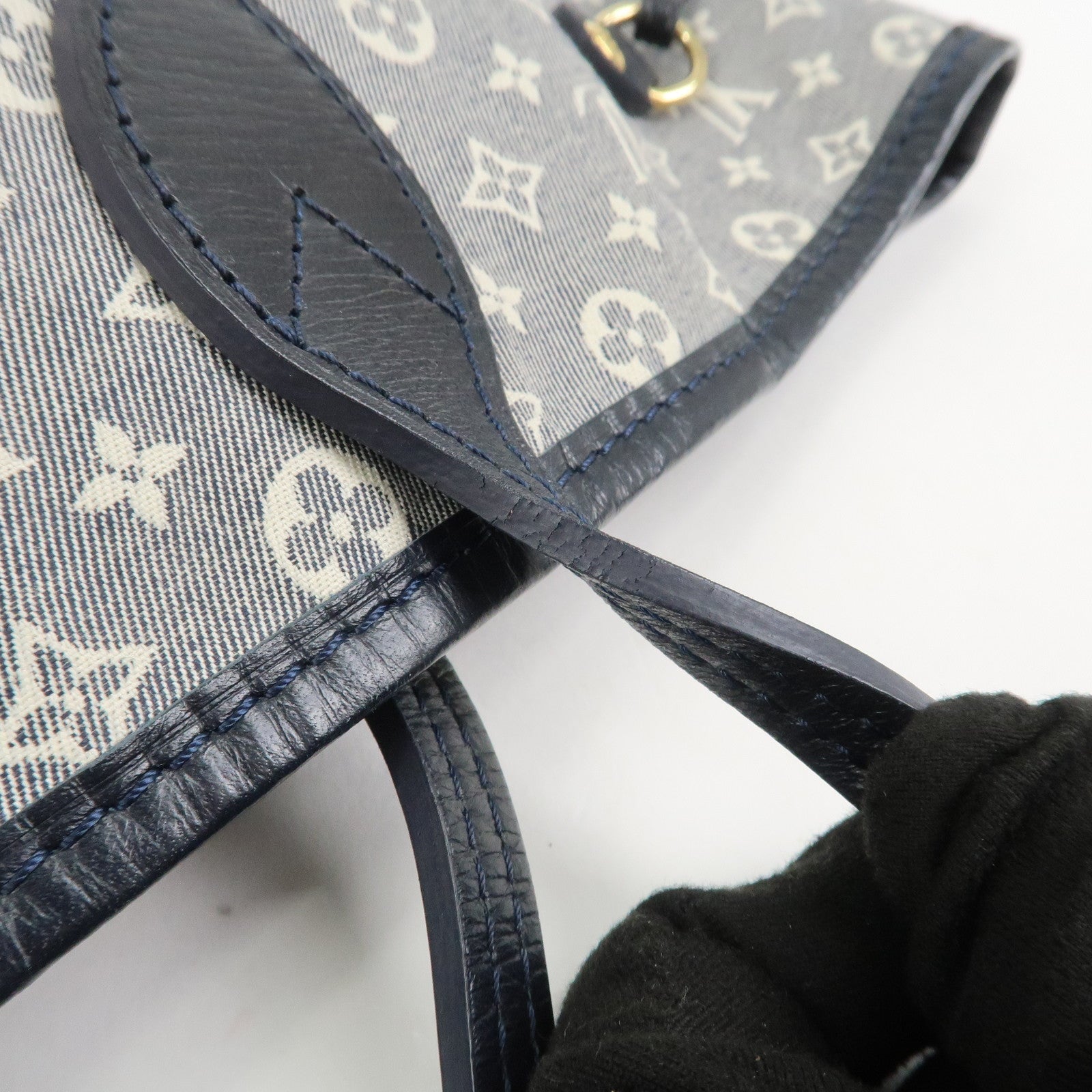 Louis Vuitton Monogram Idylle Neverfull MM Tote Bag Encre M40514