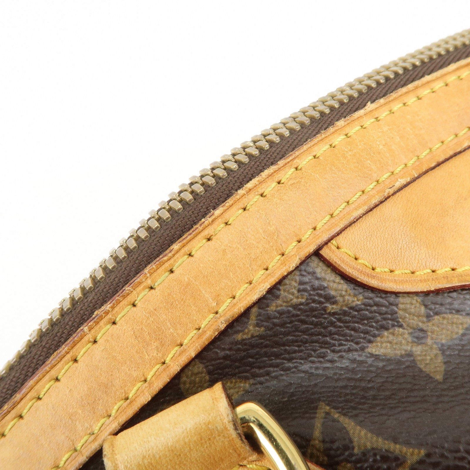 Louis Vuitton Monogram Tivoli PM Hand Bag Shoulder Bag Brown M40143