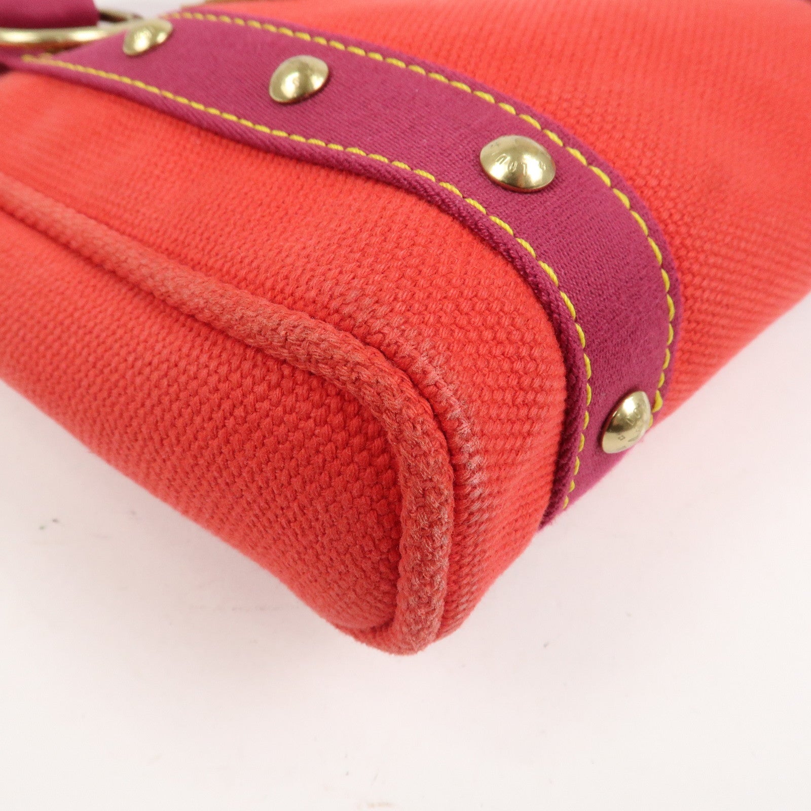 Louis Vuitton Antigua Cabas PM Hand Bag Rouge M40037