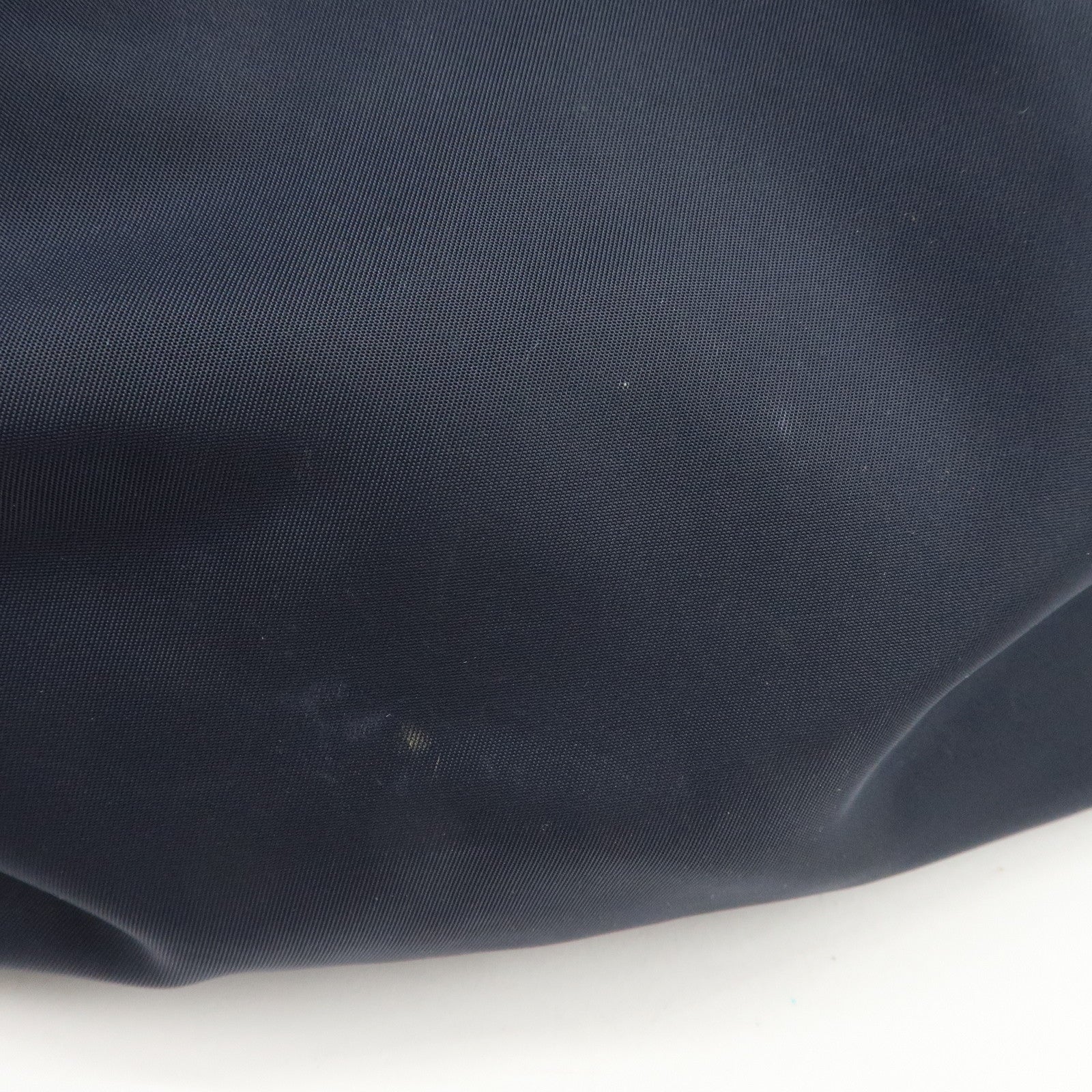 PRADA Logo Nylon 2Way Bag Hand Bag Shoulder Bag Navy 1BA172