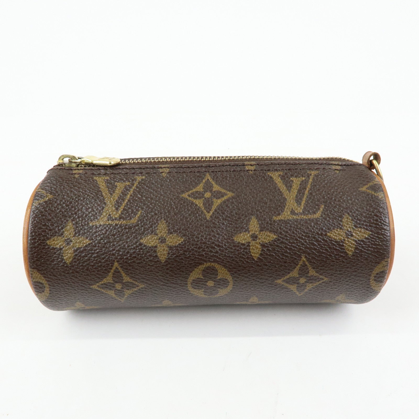 Louis Vuitton Monogram Set of 2 Pouch for Papillon Bag Brown Used