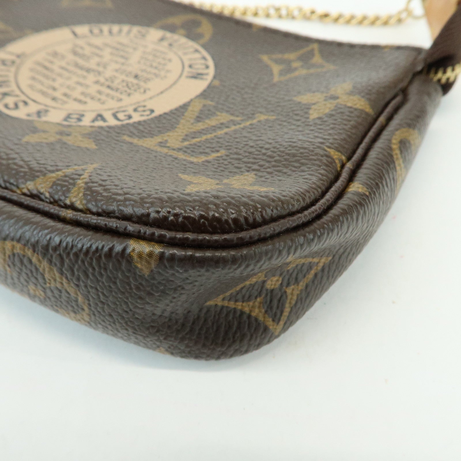 Louis Vuitton Monogram T&B Mini Pochette Accessoires Pouch M60153