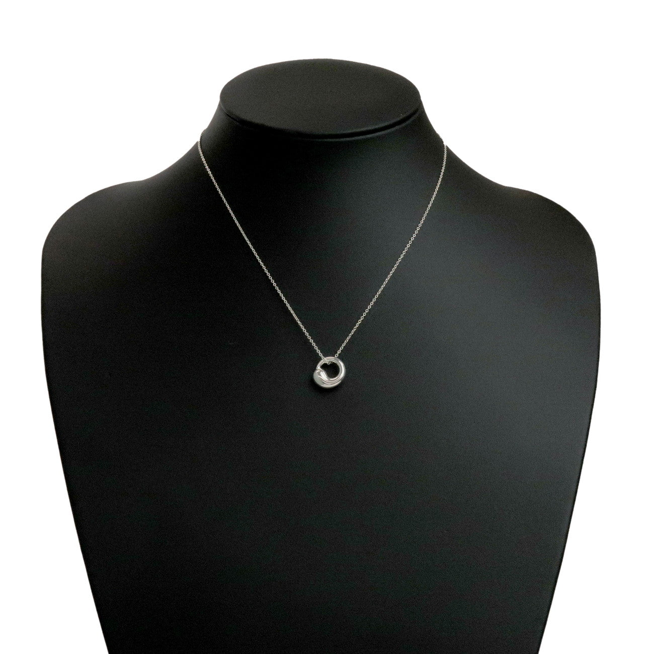 Tiffany & Co Eternal Circle Necklace SV925 Silver