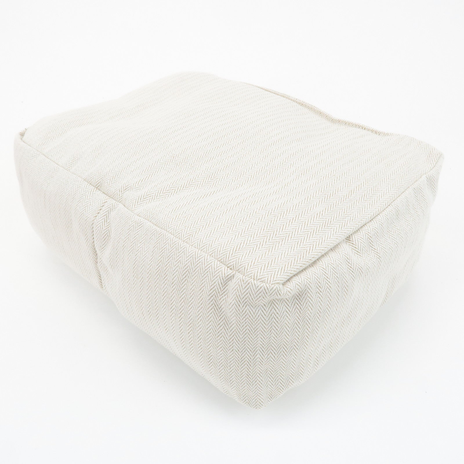 HERMES Eau des Voyages PM Silk Pouch Orange Blue Used