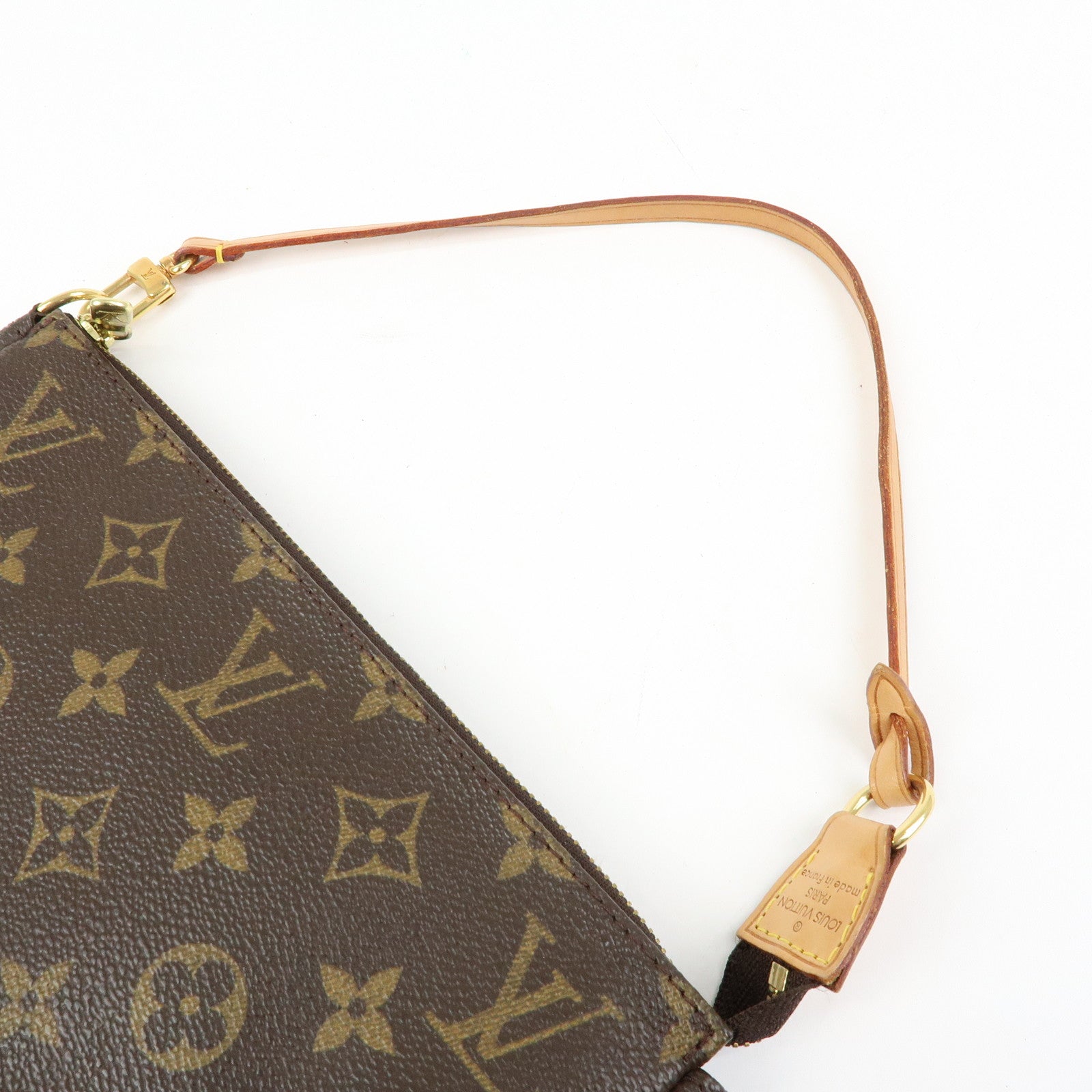 Louis Vuitton Monogram Pochette Accessoires Pouch Hand Bag M51980