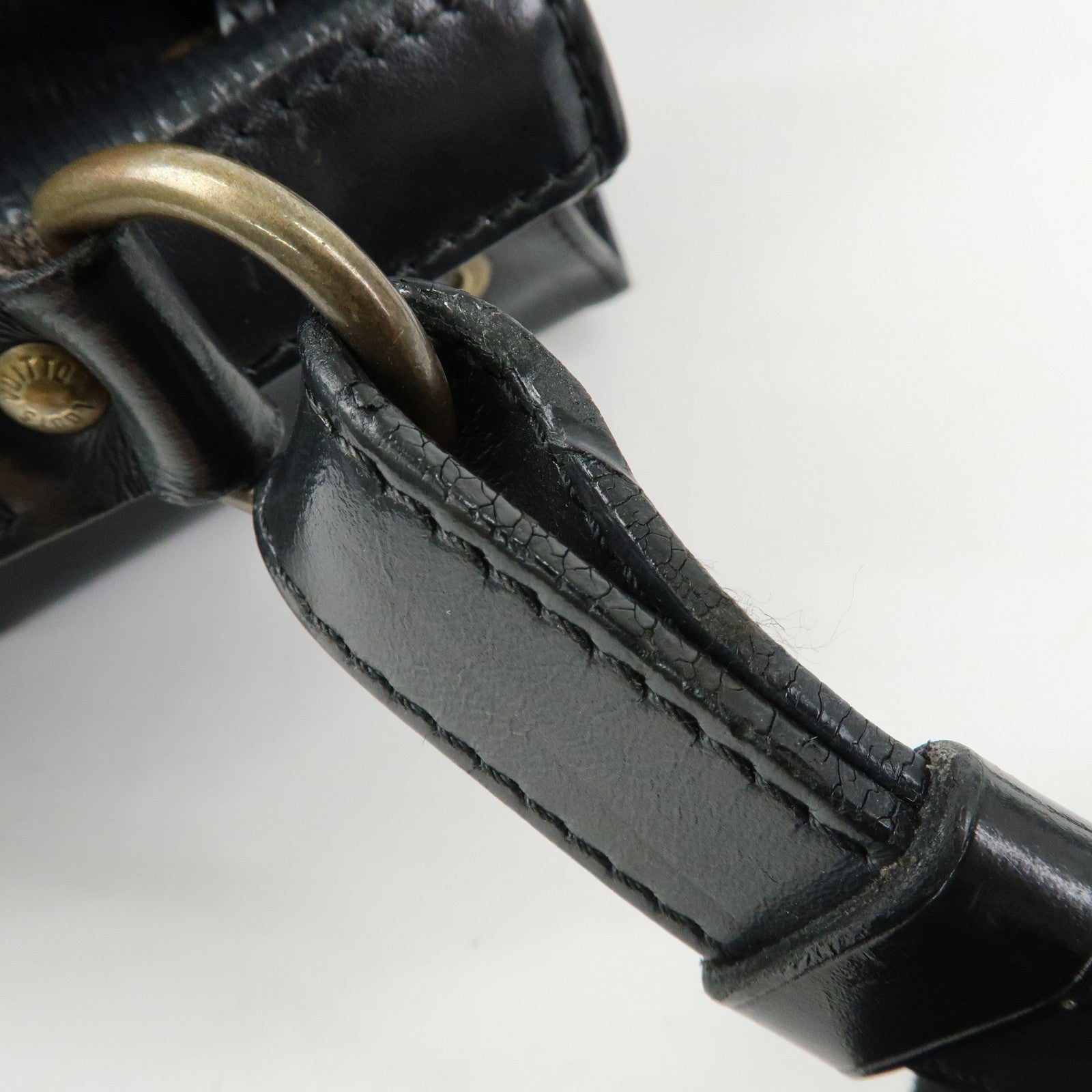 Louis Vuitton Epi Petit Noe Shoulder Bag Noir Black M44102