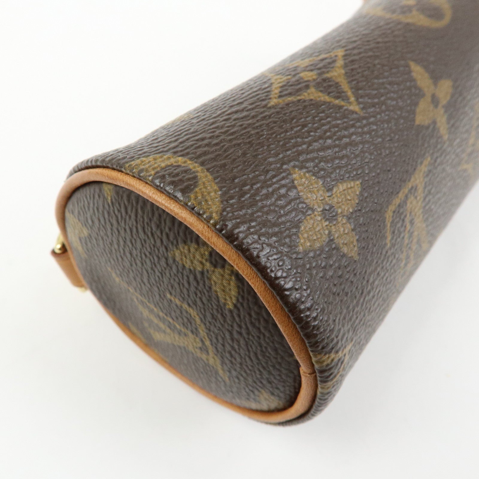 Louis Vuitton Monogram Mini Pouch for Papillon Bag Brown