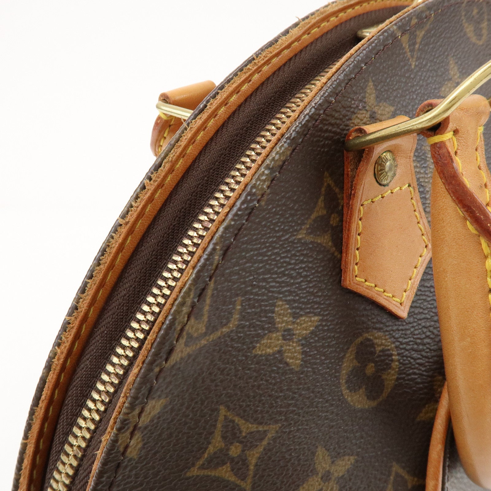 Louis Vuitton Monogram Ellipse PM Hand Bag Brown M51127