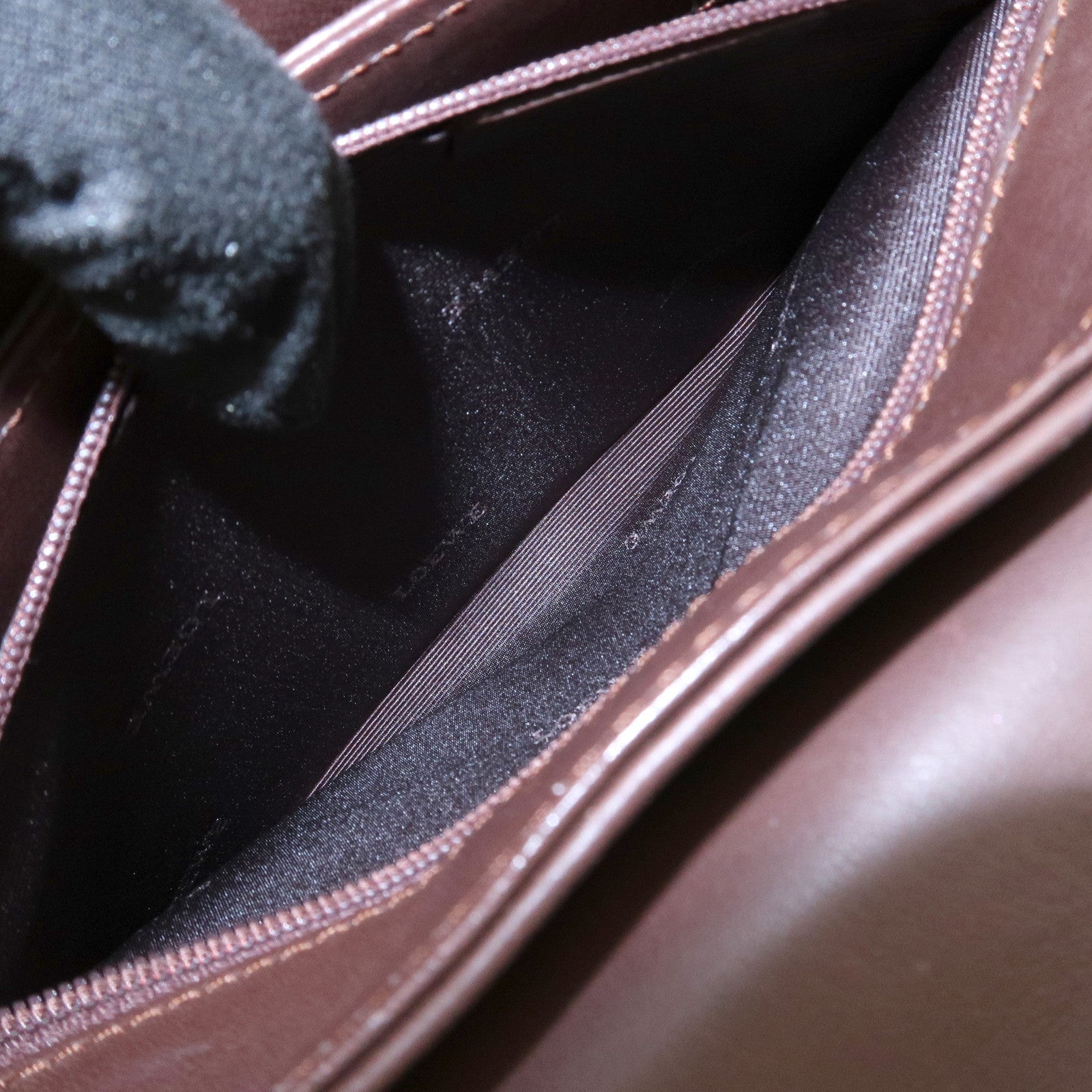 LOEWE Anagram Leather Hand Bag Shoulder Bag Brown