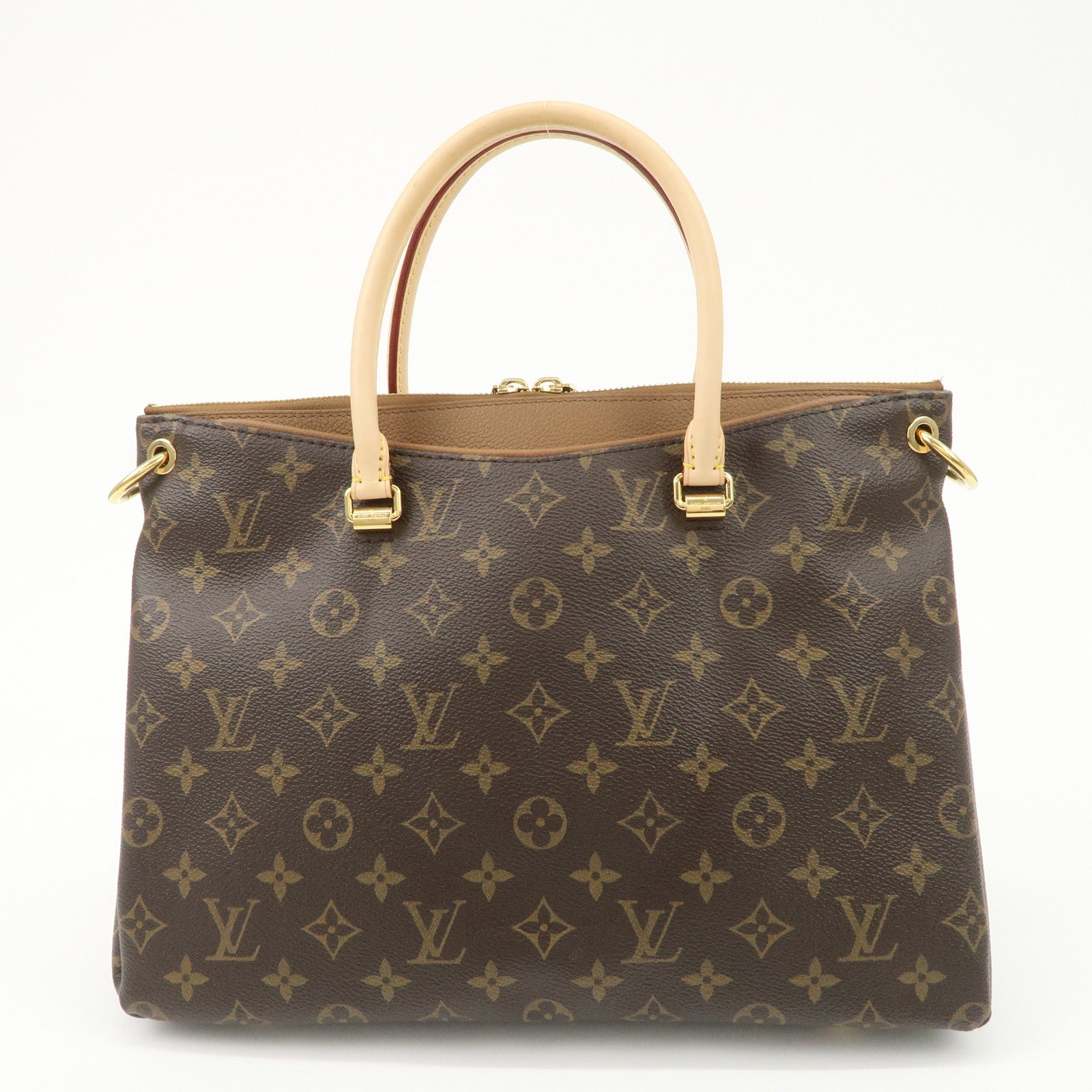 Louis Vuitton Monogram Canvas Pallas Hand Bag M40907 Used