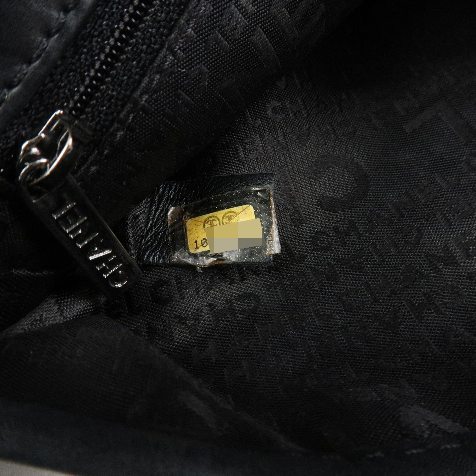 CHANEL Wild Stitch Calf Leather Shoulder Bag Crossbody Bag Black