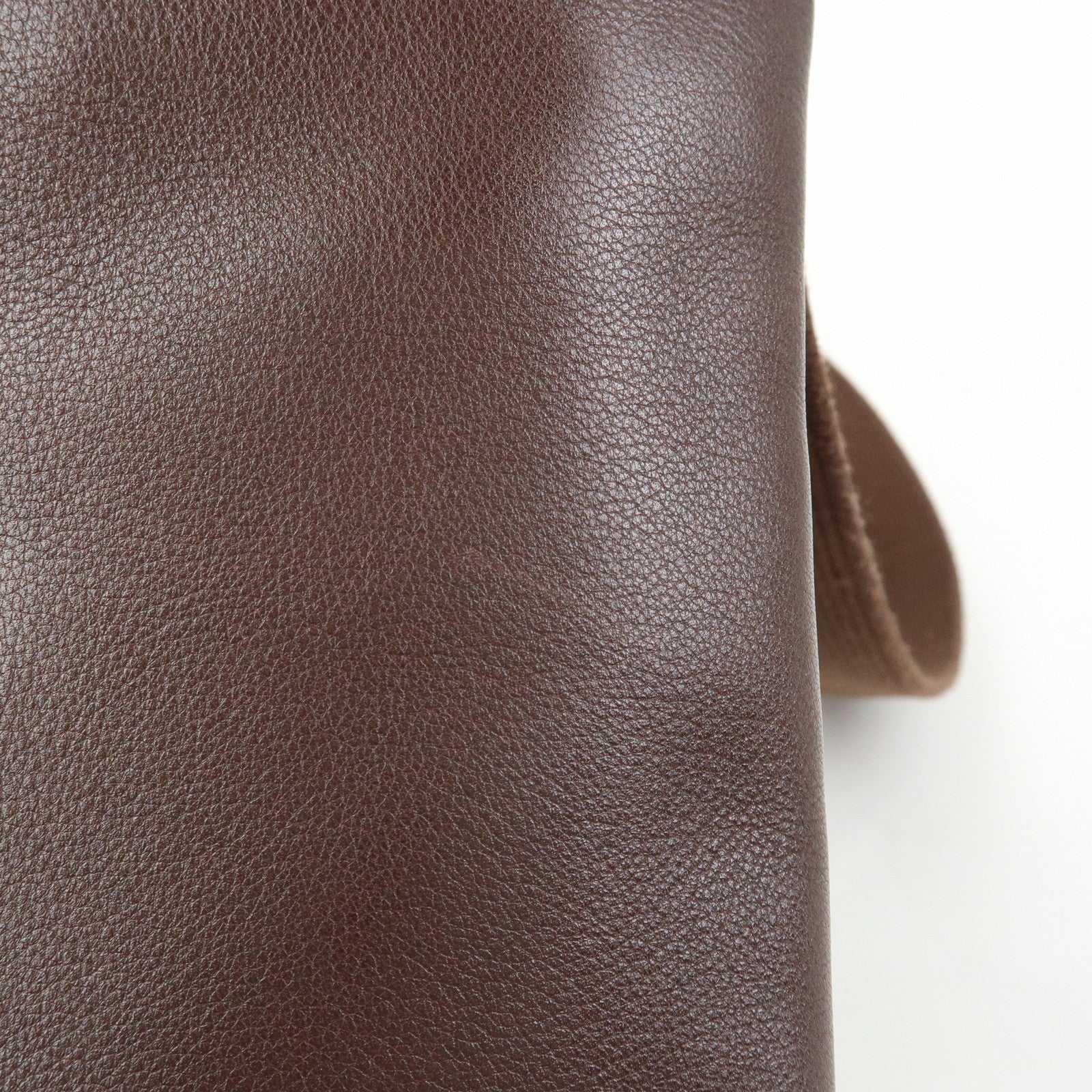 LOEWE Anagram Leather Shoulder Bag Crossbody Bag Brown