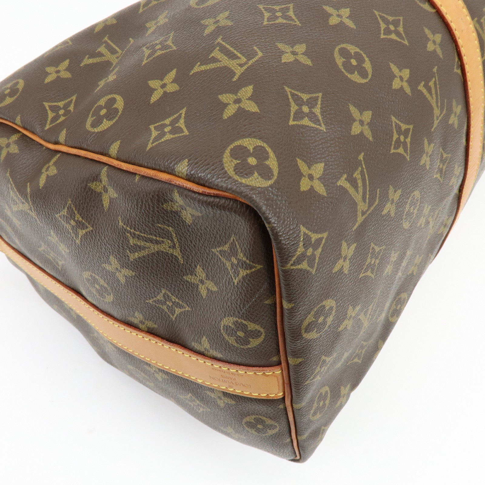 Louis Vuitton Monogram Keep All Bandouliere 50 Boston Bag M41416
