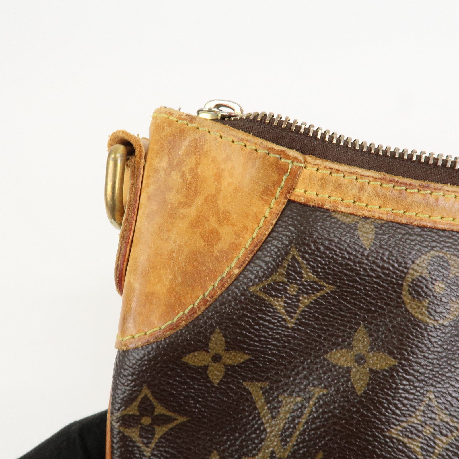Louis Vuitton Monogram Canvas Leather Odeon PM Shoulder BagM56390