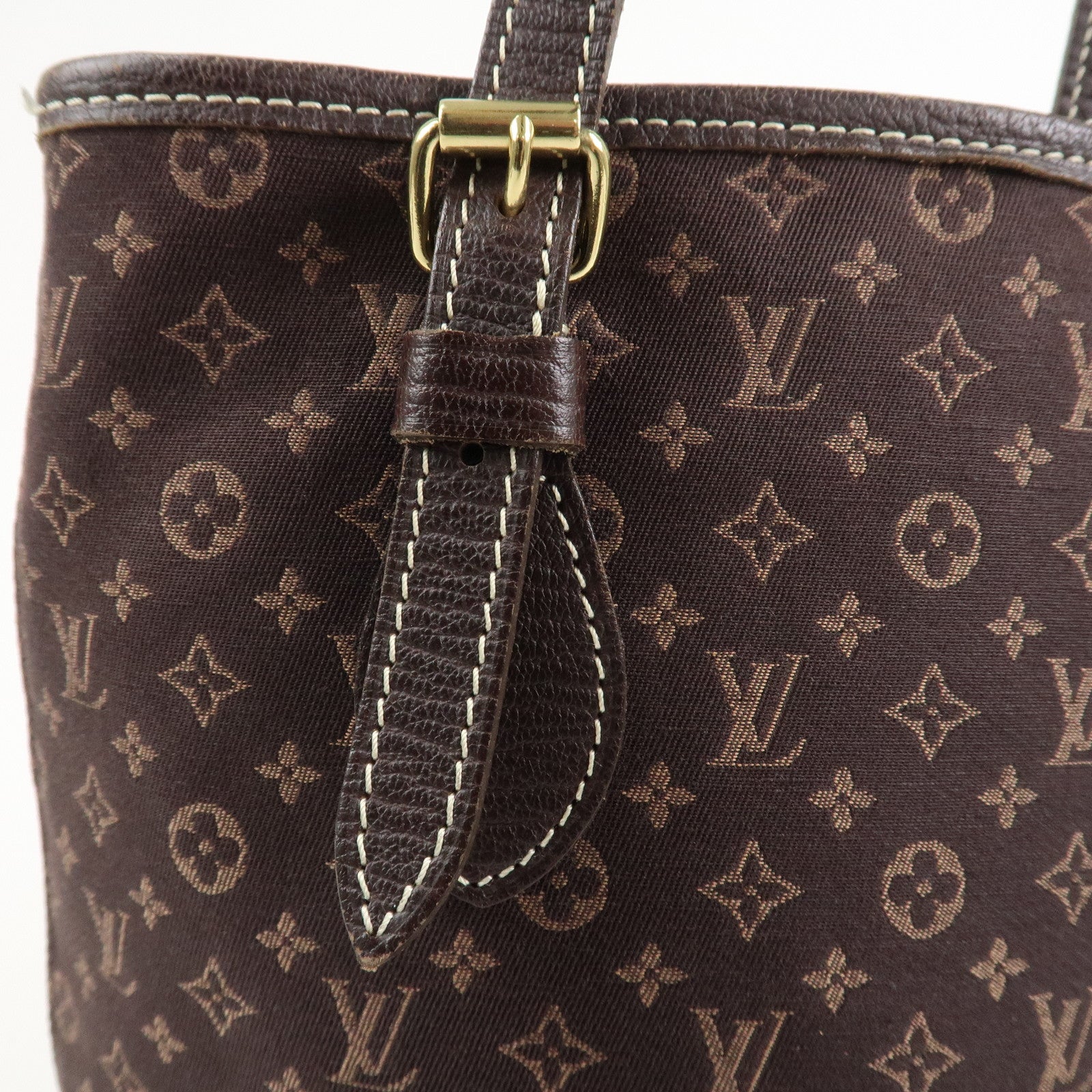 Louis Vuitton Monogram Idylle Mini Lin Bucket PM Hand Bag M95226