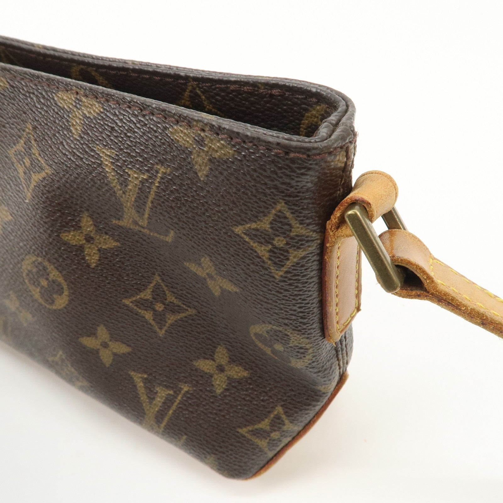 Louis Vuitton Monogram Trotteur Shoulder Bag Brown M51240