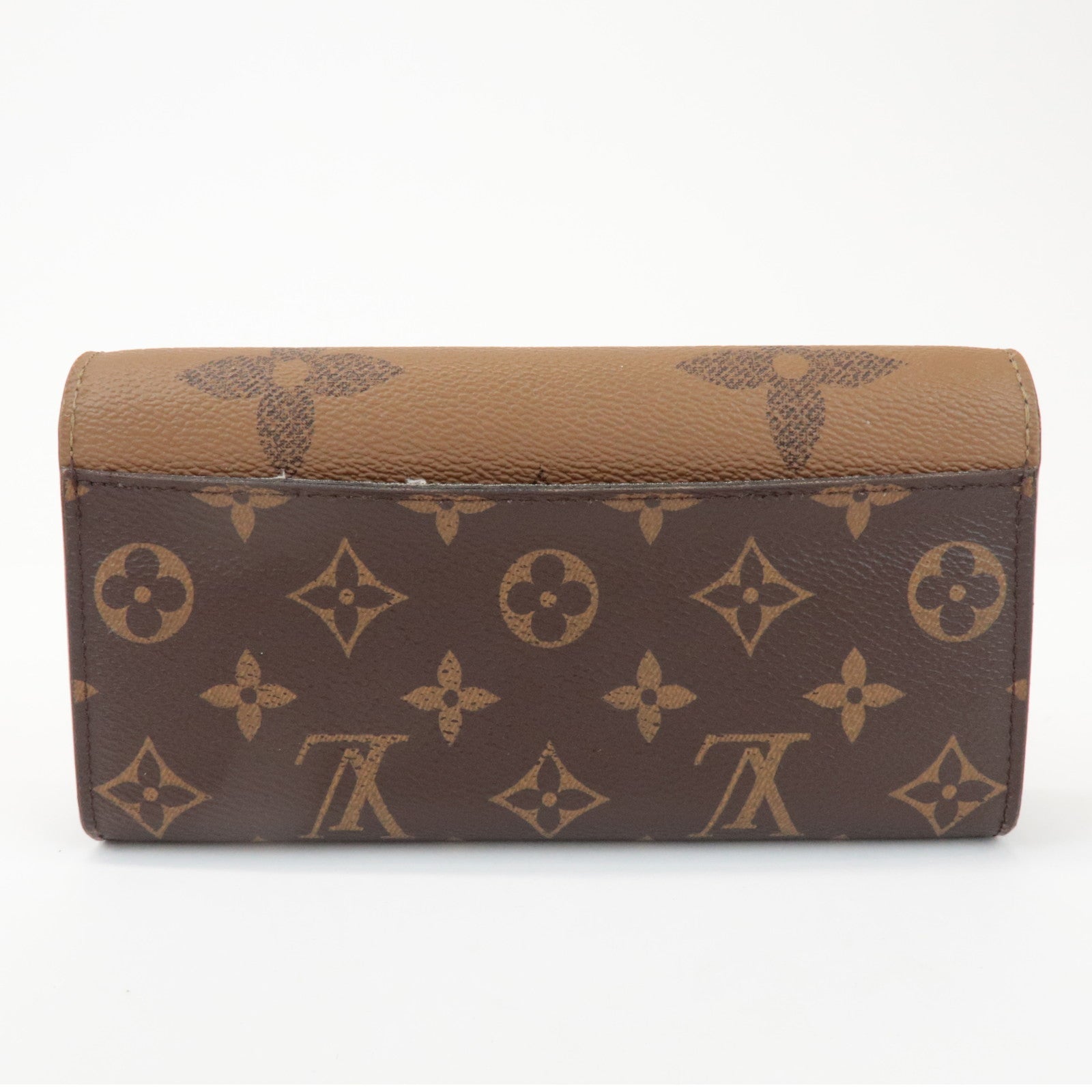 Louis Vuitton Monogram Reverse Portefeuille Sarah Wallet M80726