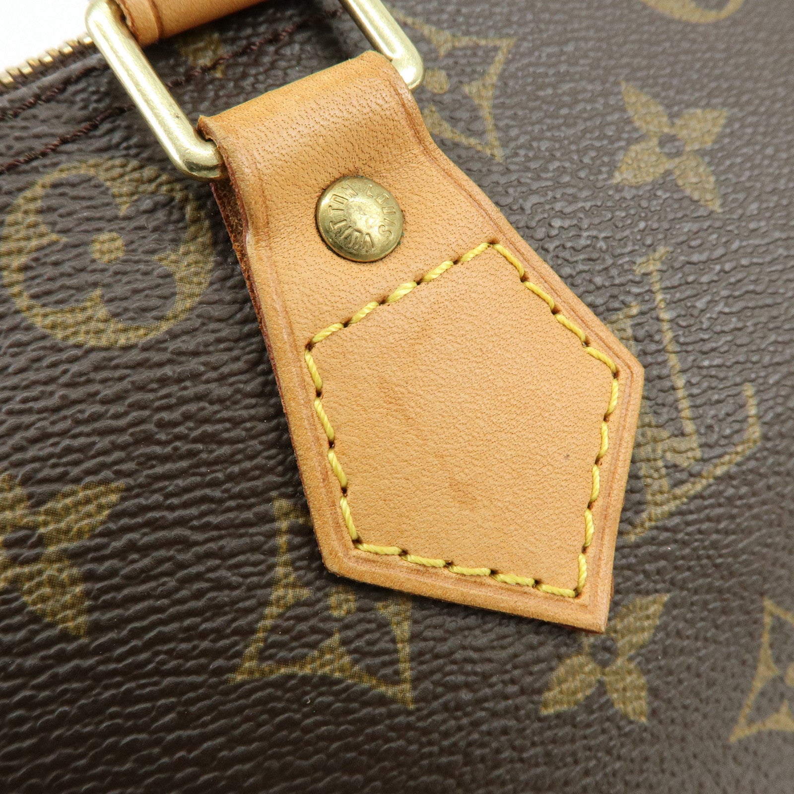 Louis Vuitton Monogram Speedy 30 Boston Bag Hand Bag Brown M41526