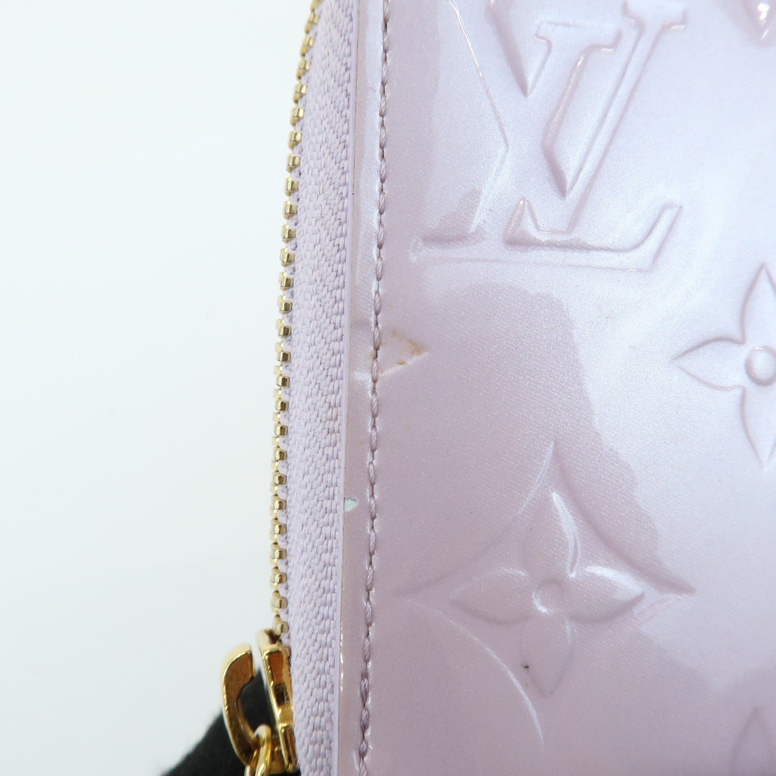 Louis Vuitton Monogram Vernis Long Wallet Glossy Lilac M82977