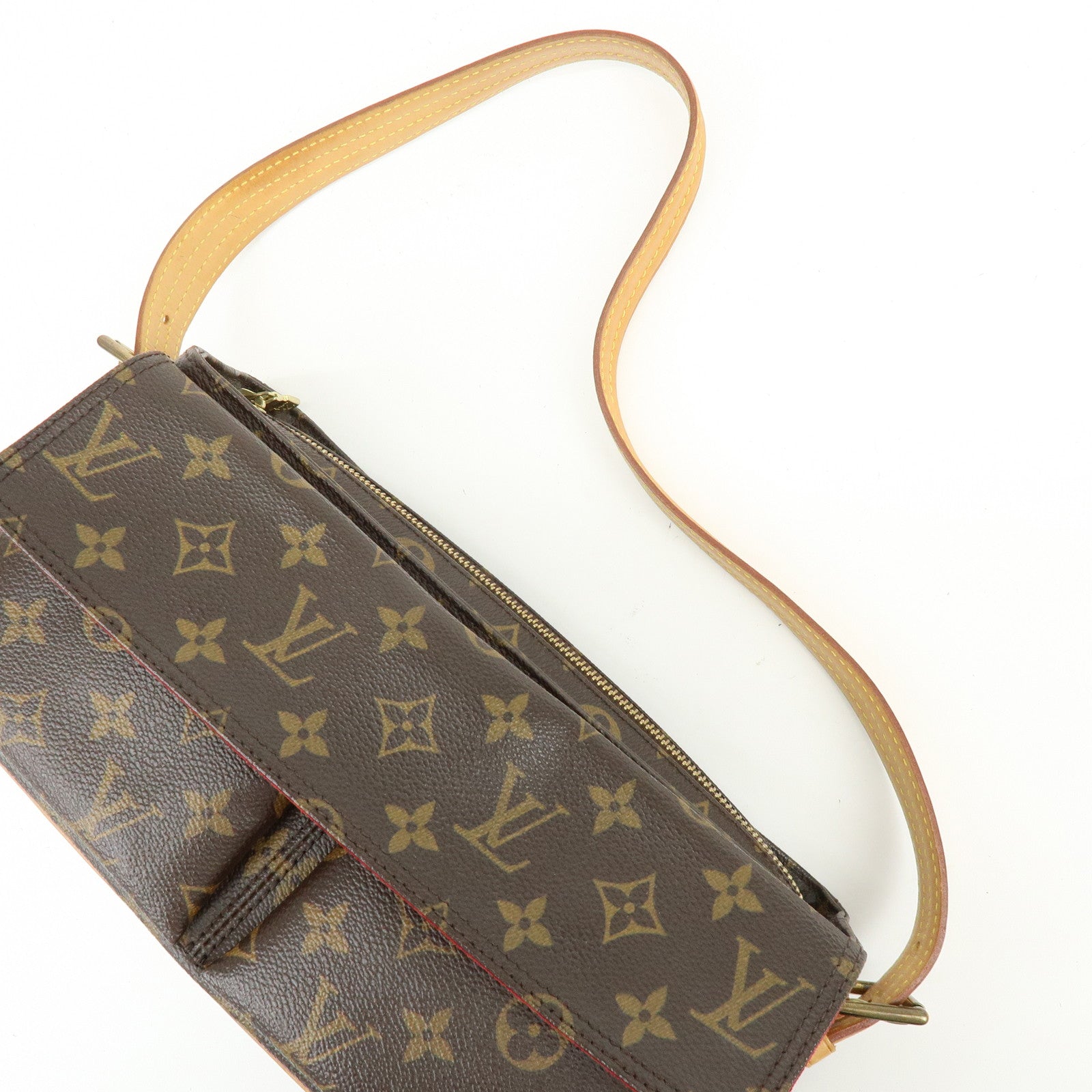Louis Vuitton Monogram Vivacite Shoulder Bag Hand Bag M51164