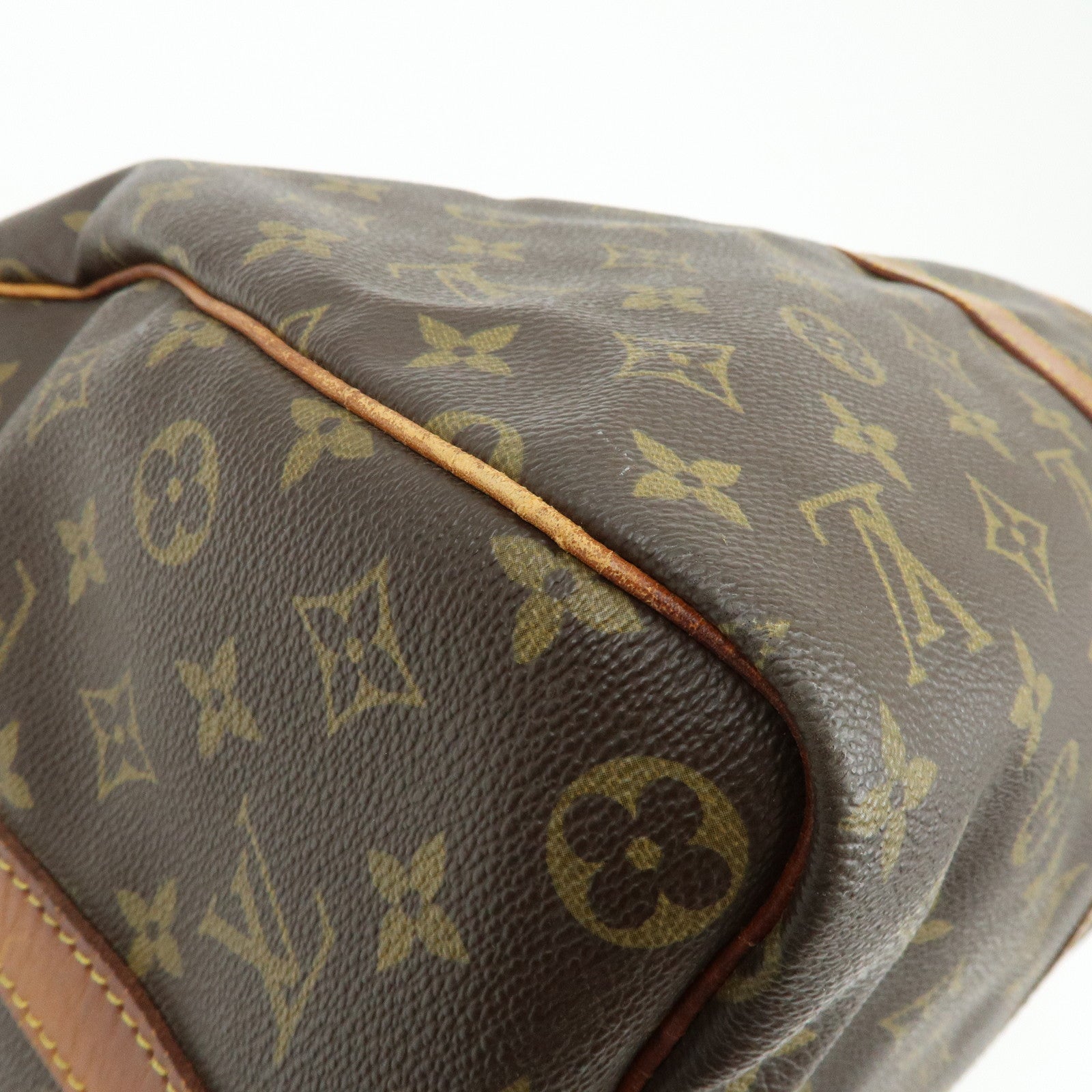 Louis Vuitton Monogram Keep All Bandouliere 45 Boston Bag M41418