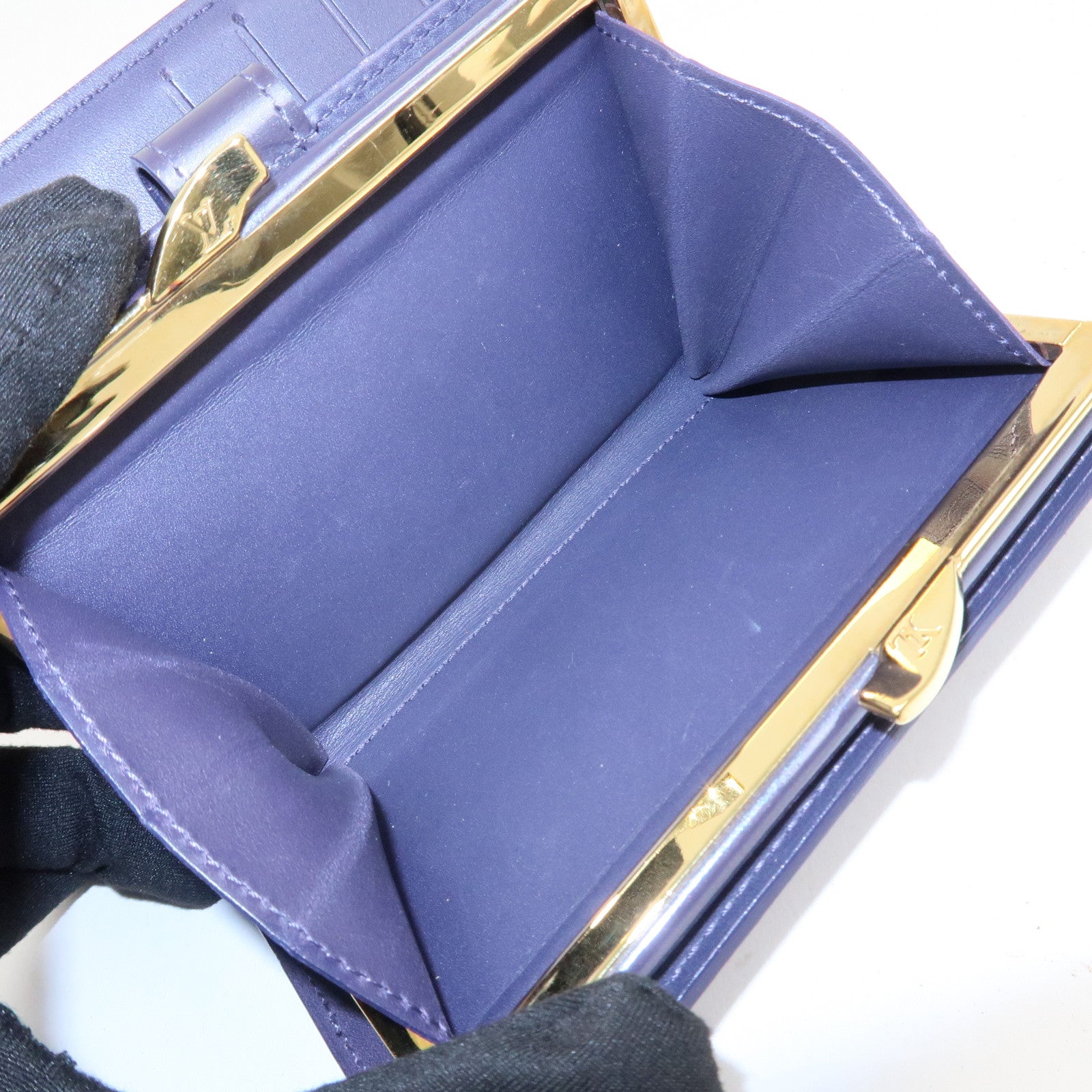 Louis Vuitton Monogram Vernis Porte Billets Viennois Wallet M91362