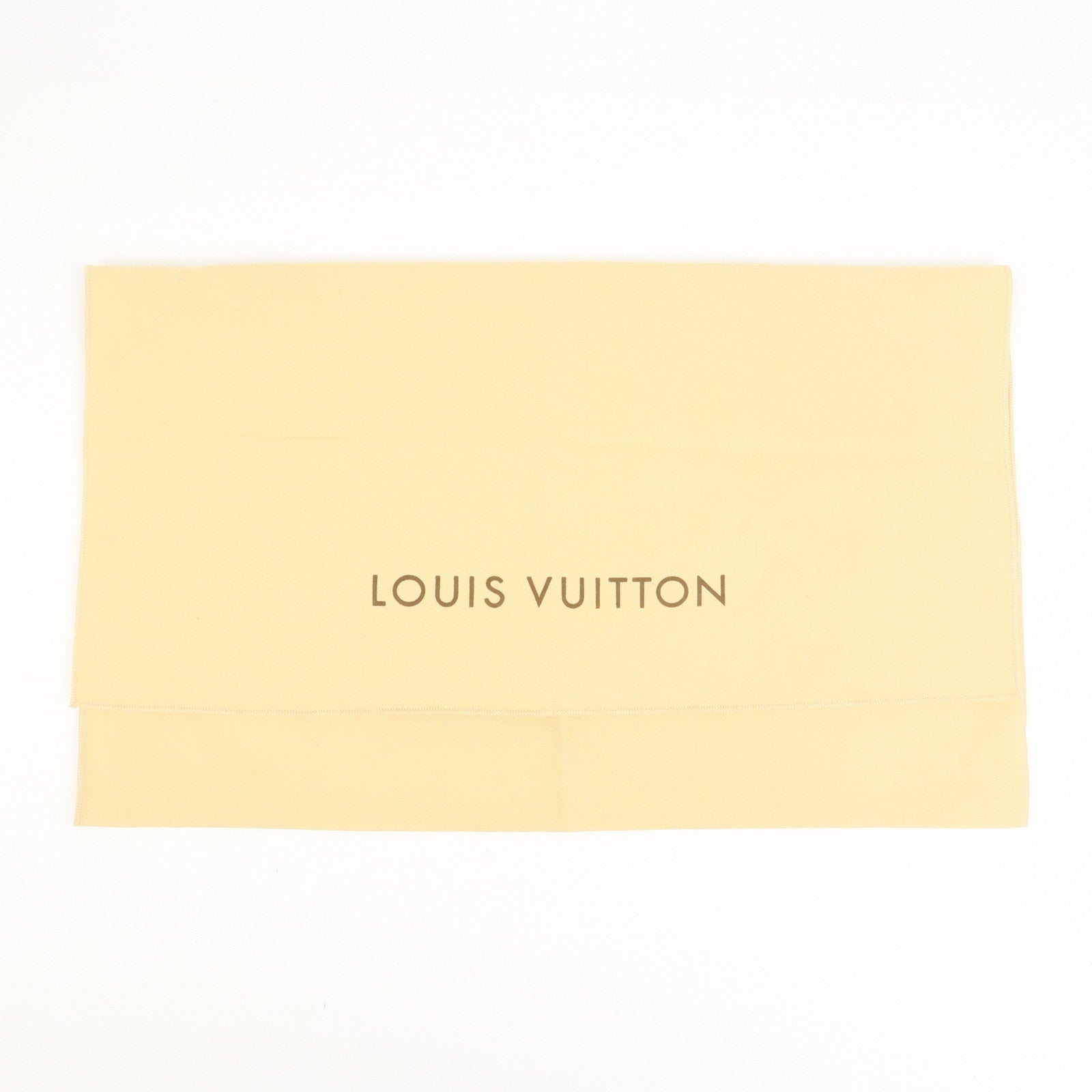 Louis Vuitton Set Of 10 Dust Bag Storage Bag Flap Style Beige