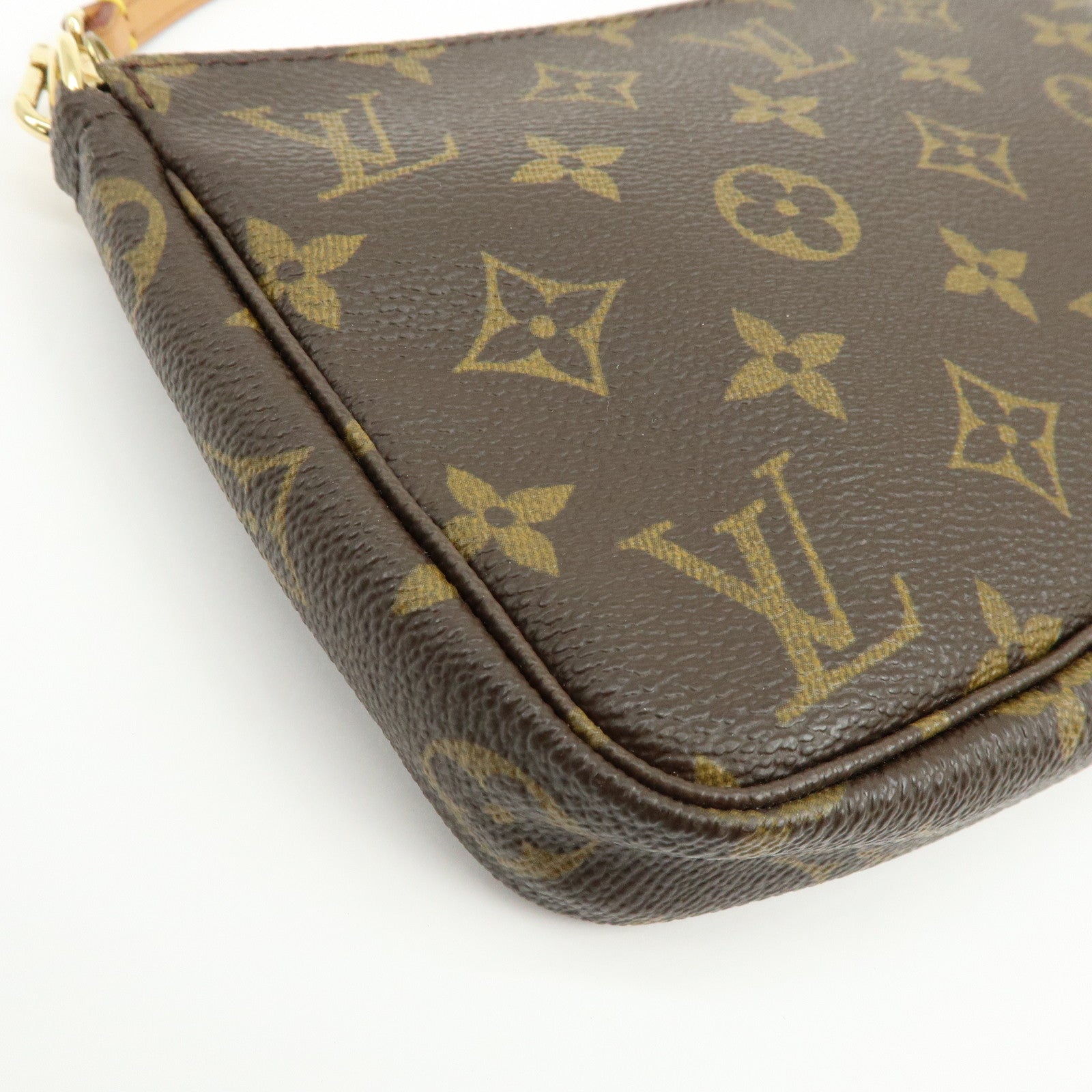 Louis Vuitton Monogram Pochette Accessoires Pouch Hand Bag M51980