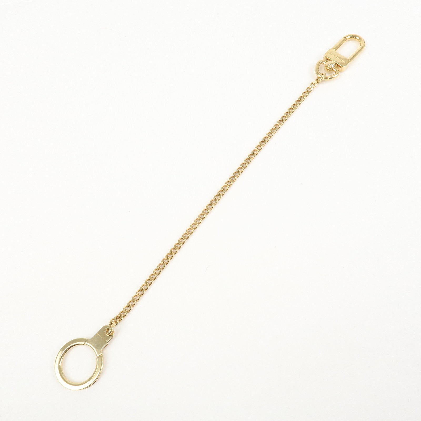 Louis Vuitton Chenne Ano Cles Key Chain Key Charm Gold M58021