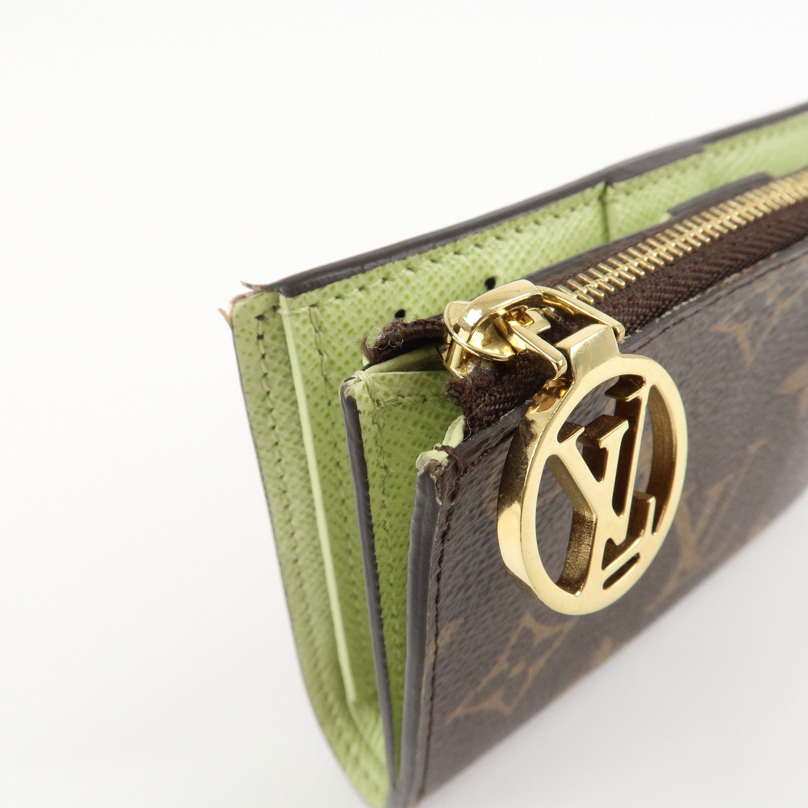 Louis Vuitton Monogram Canvas Portefeuille Lisa Wallet Veil Note M82382 Used