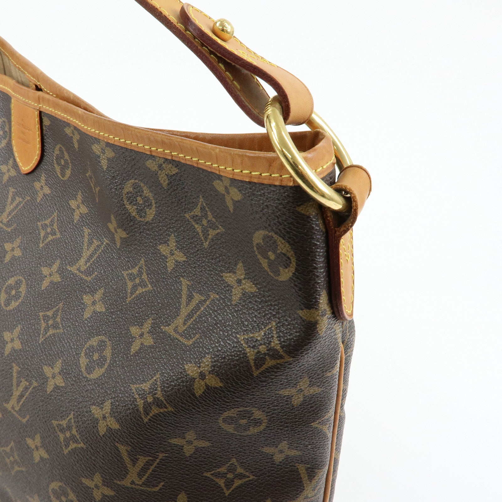 Louis Vuitton Monogram Delightful PM Shoulder Bag Brown M40352