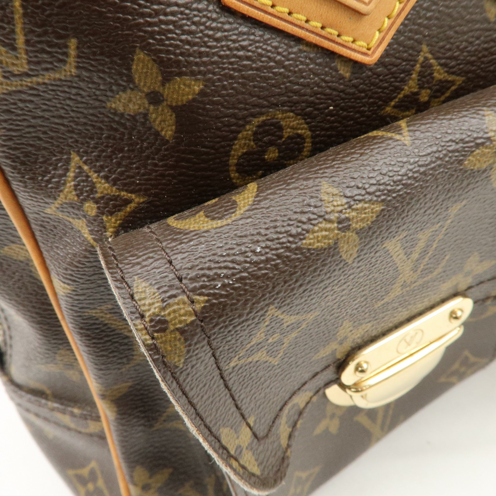 Louis Vuitton Monogram Manhattan GM Hand Bag M40025 Used