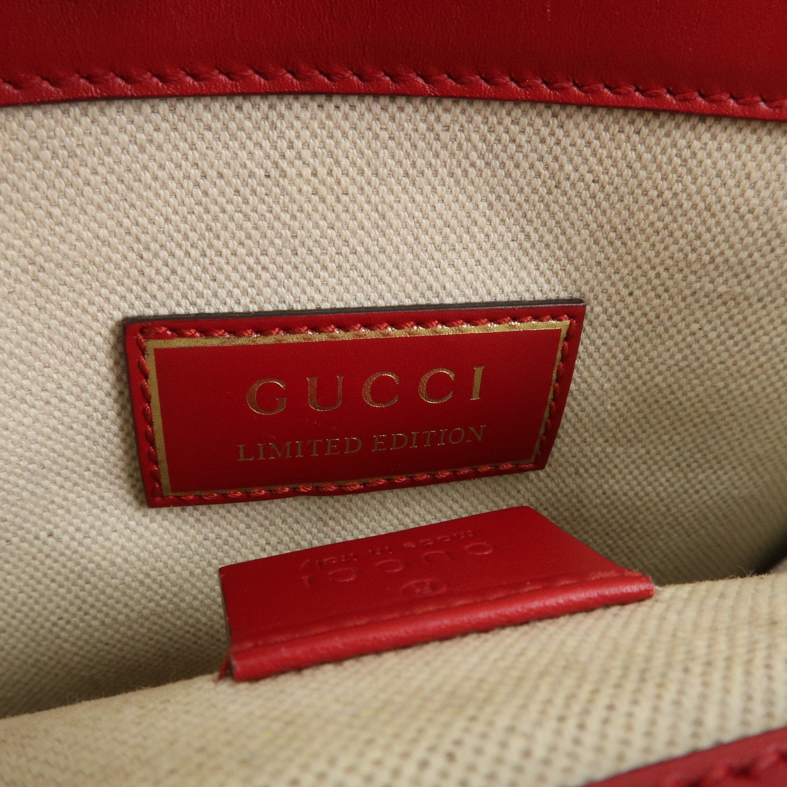 GUCCI Dionysus Leather Small Shoulder Bag Red 421970