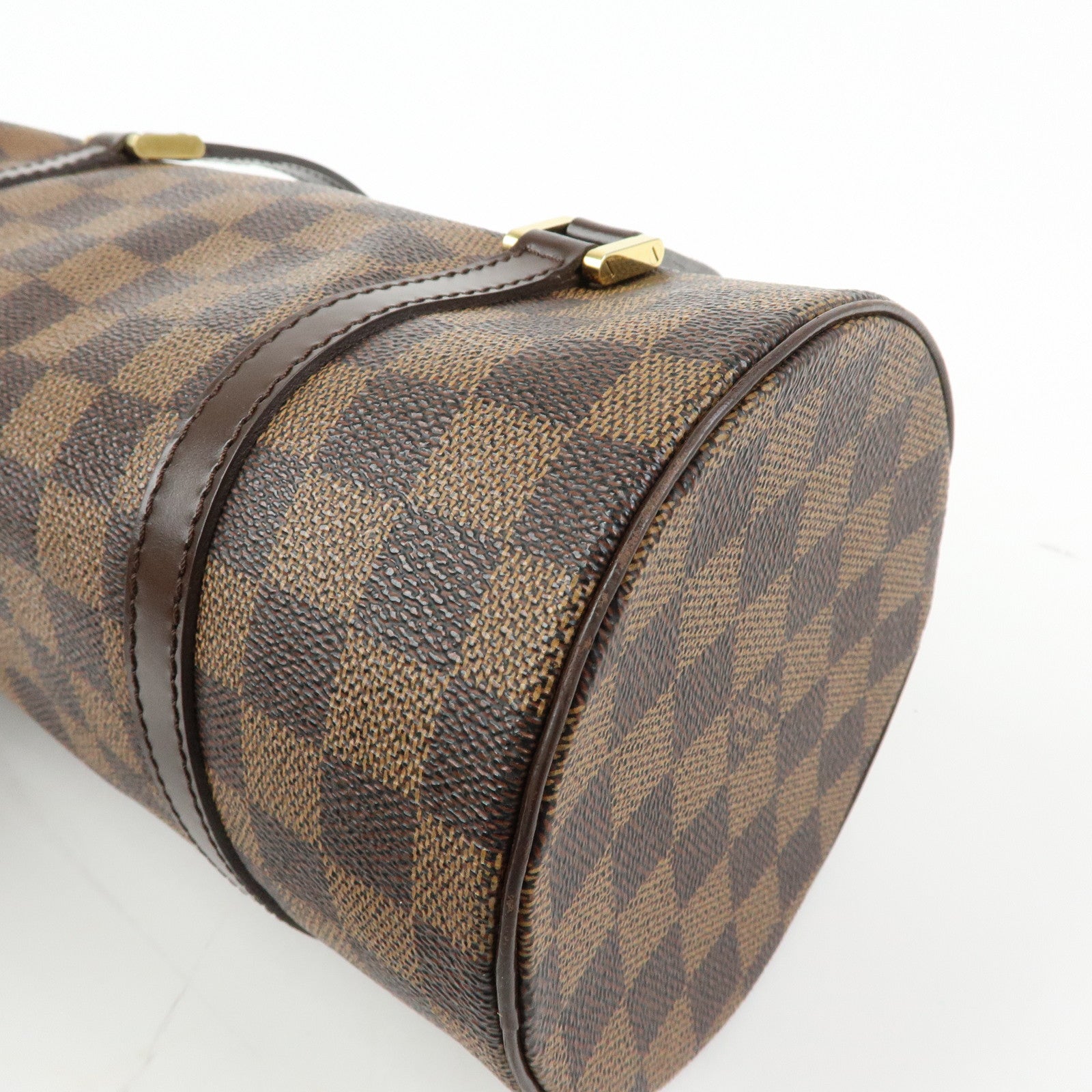 Louis Vuitton Damier Ebene Papillon 26 Hand Bag Brown N51304