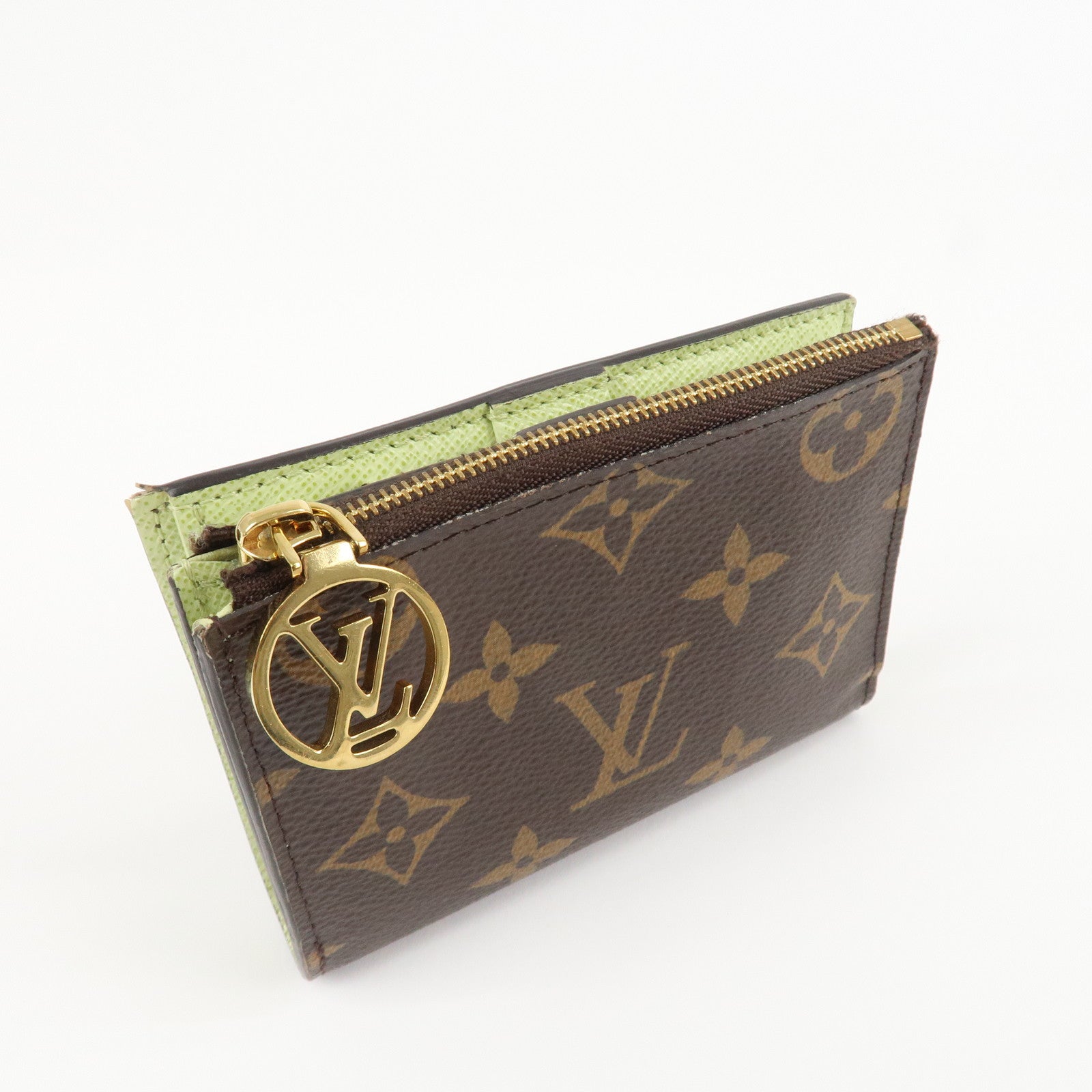 Louis Vuitton Monogram Canvas Portefeuille Lisa Wallet Veil Note M82382 Used