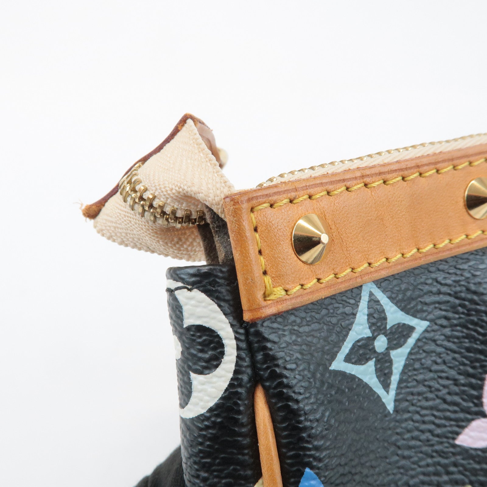 Louis Vuitton Monogram Multicolor Pochette Accessoires Noir M92648