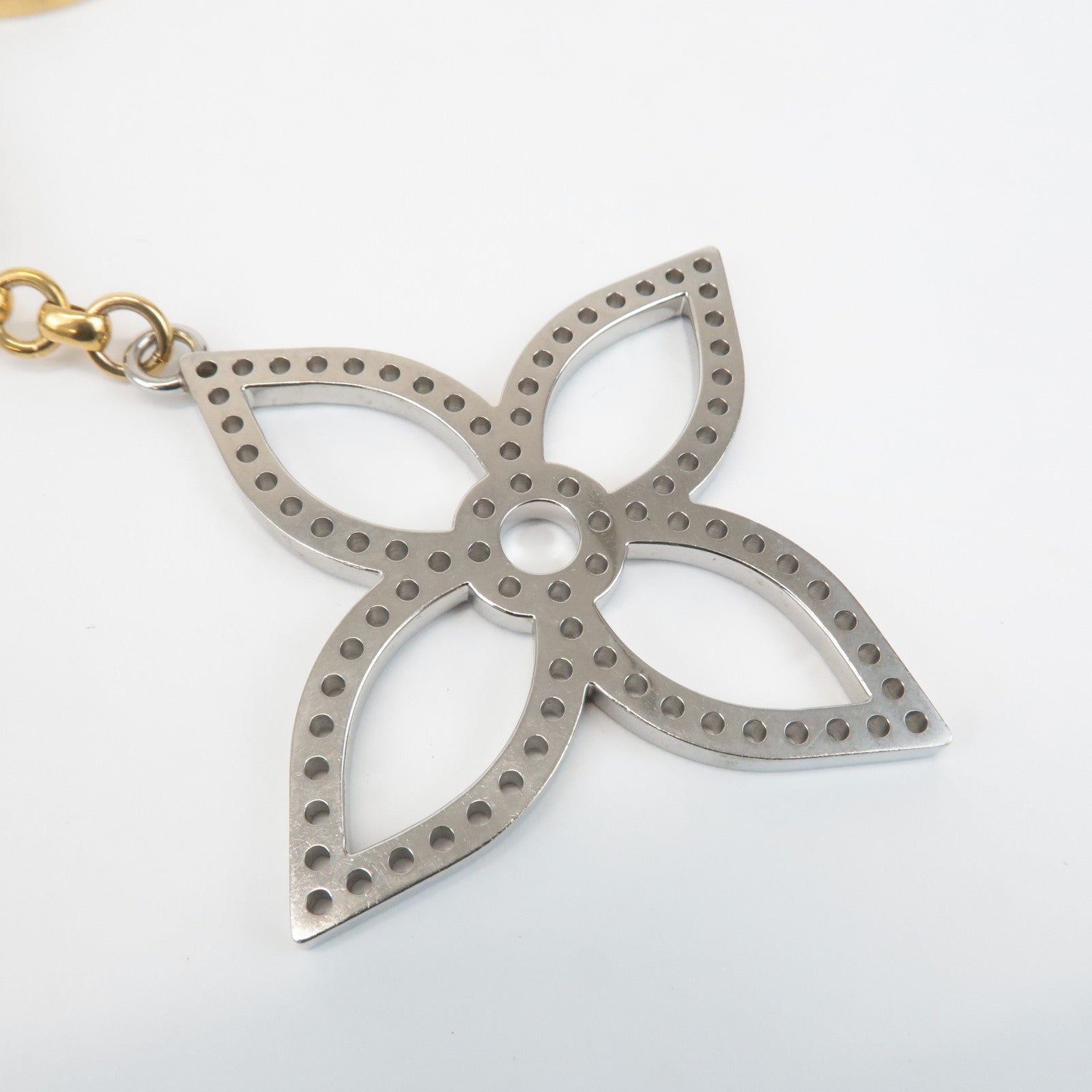 Louis Vuitton Monogram Flower Bijoux Sac Tapage Bag Charm M66350 Used