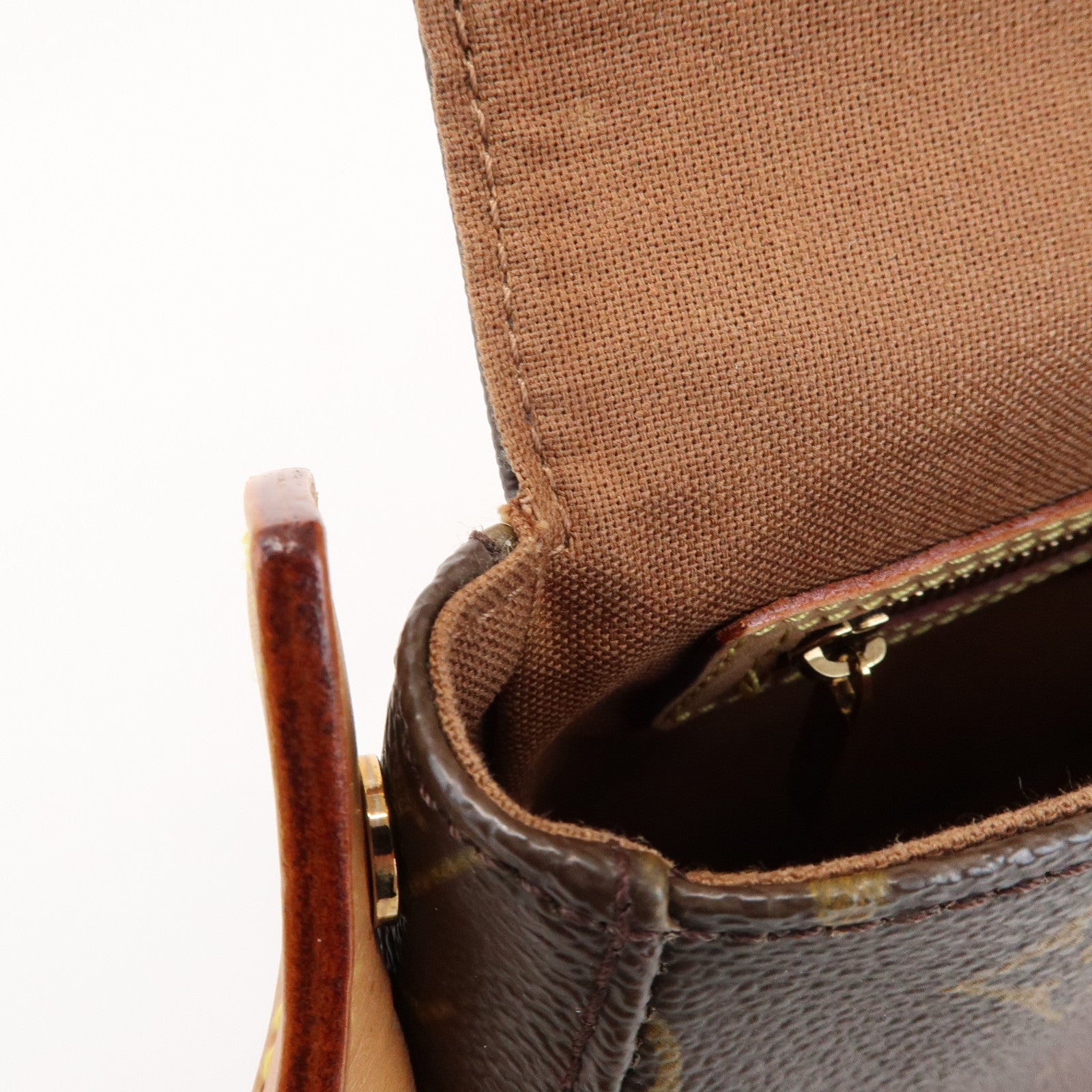 Louis Vuitton Monogram Mini Looping Shoulder Bag Brown M51147