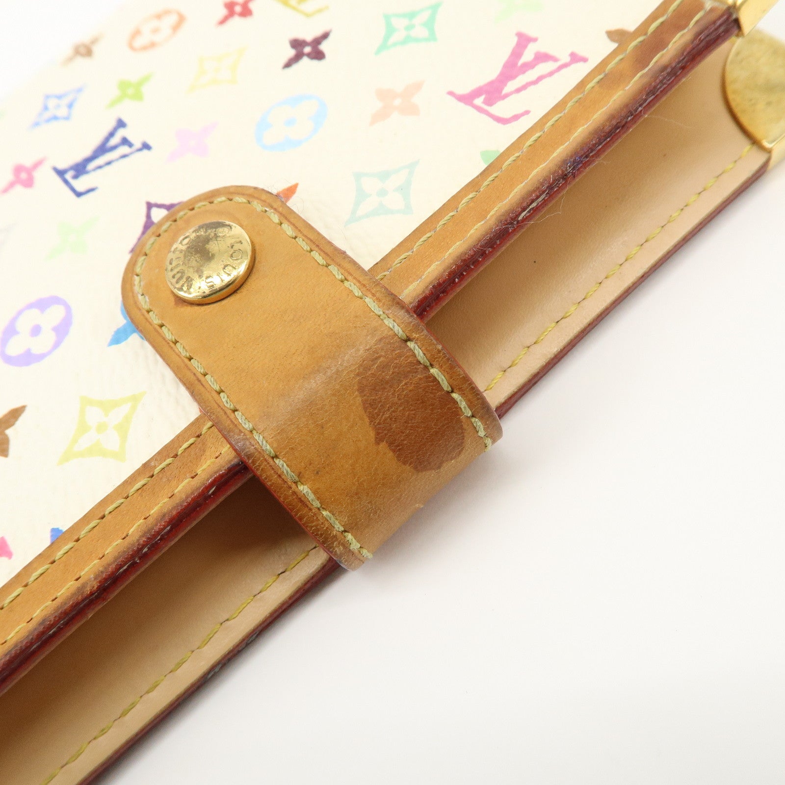 Louis Vuitton Monogram Multicolor Agenda PM Planner Cover R20896