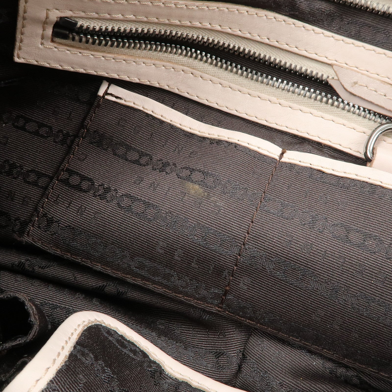 CELINE Leather Bitter Sweet Hand Bag Shoulder Bag Pink