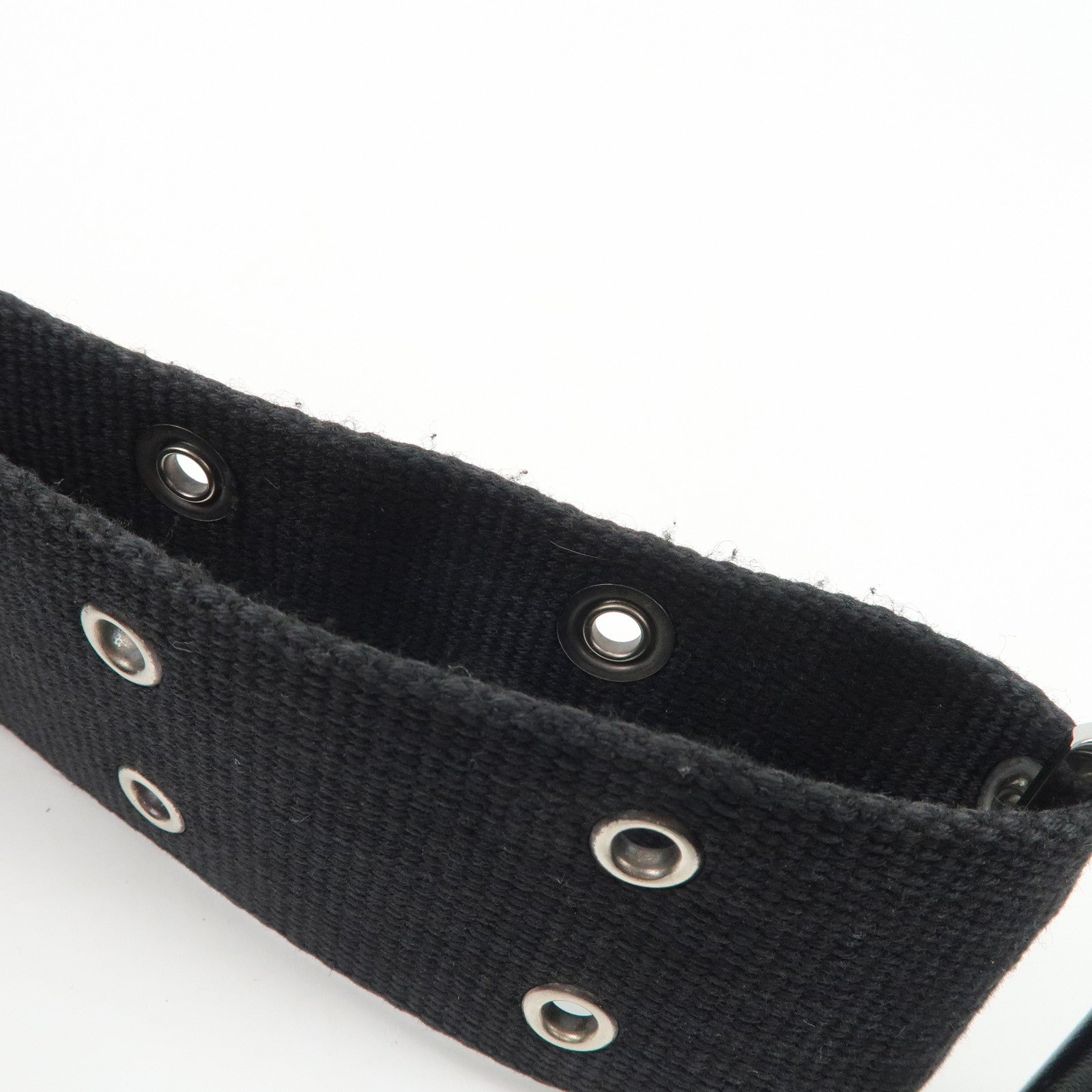 Christian Dior Street Chic Leather Shoulder Bag Black Silver HDW