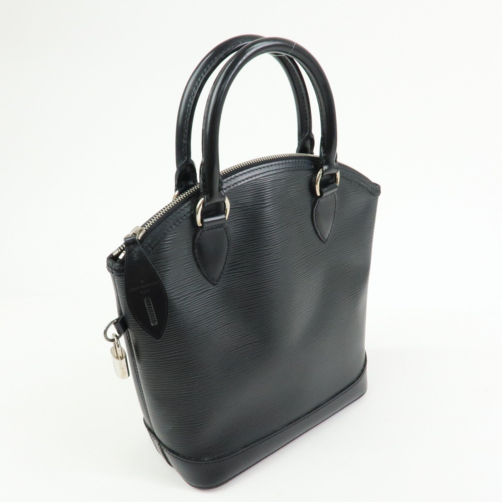 Louis Vuitton Epi Leather Lock It Hand Bag Noir M42292