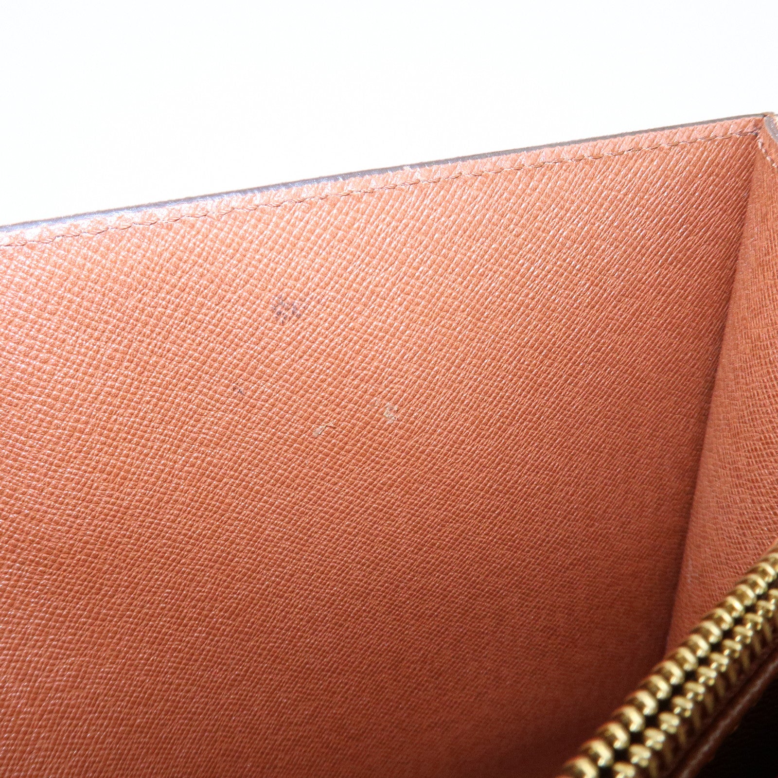 Louis Vuitton Monogram Malesherbes Canvas Hand Bag Brown M51379