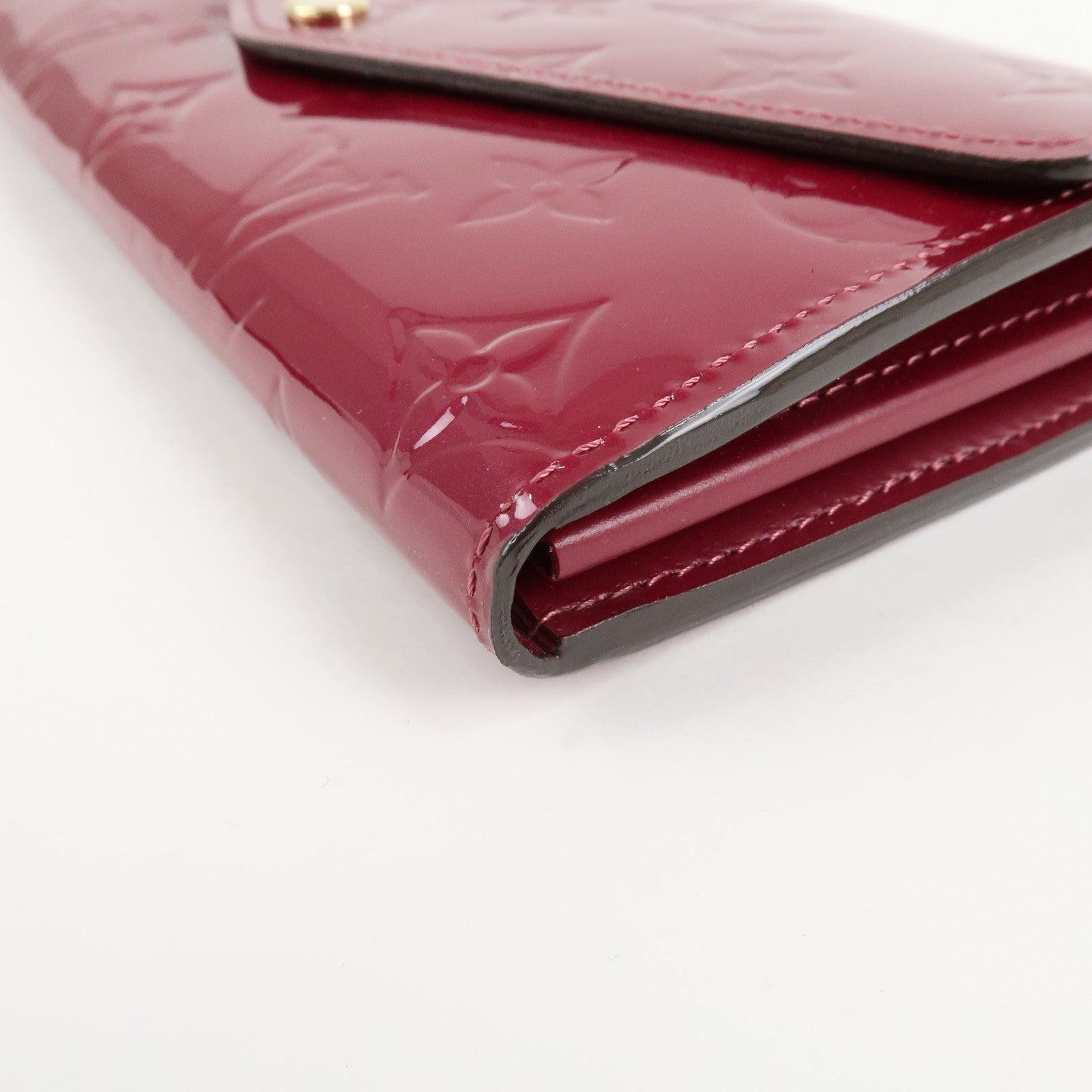 Louis Vuitton Monogram Vernis Portefeuille Sarah Long Wallet M90154 Used