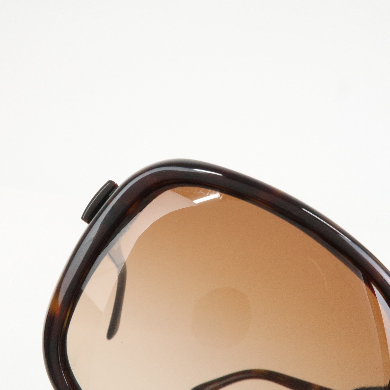 CHANEL CC Bow Sunglasses Tortoiseshell 5171-A c.714/3B 60□17