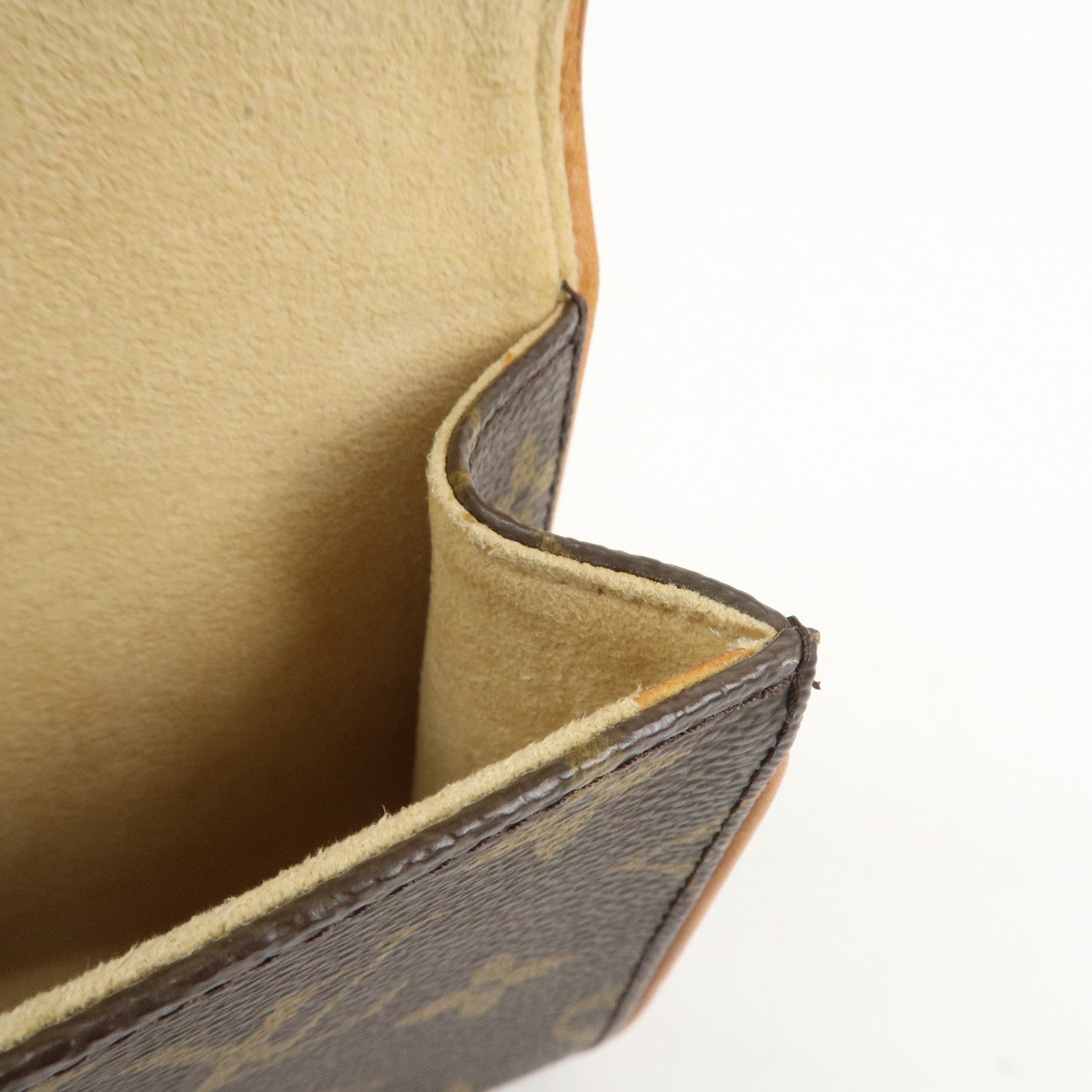 Louis Vuitton Monogram Pochette Florentine Waist Bag Belt M51855