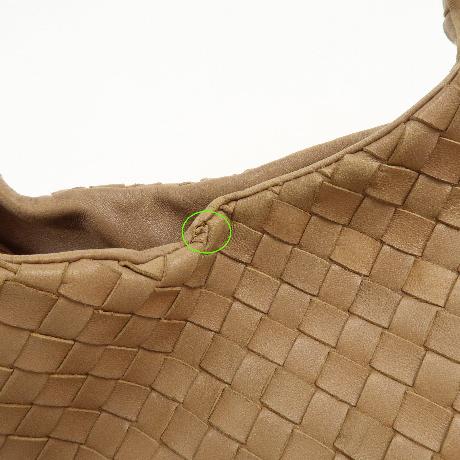 BOTTEGA VENETA Intrecciato Campana Medium Shoulder Bag 125787