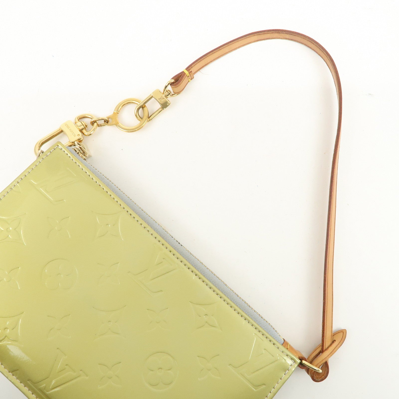 Louis Vuitton Monogram Vernis Lexington Hand Bag Baby Blue M91011