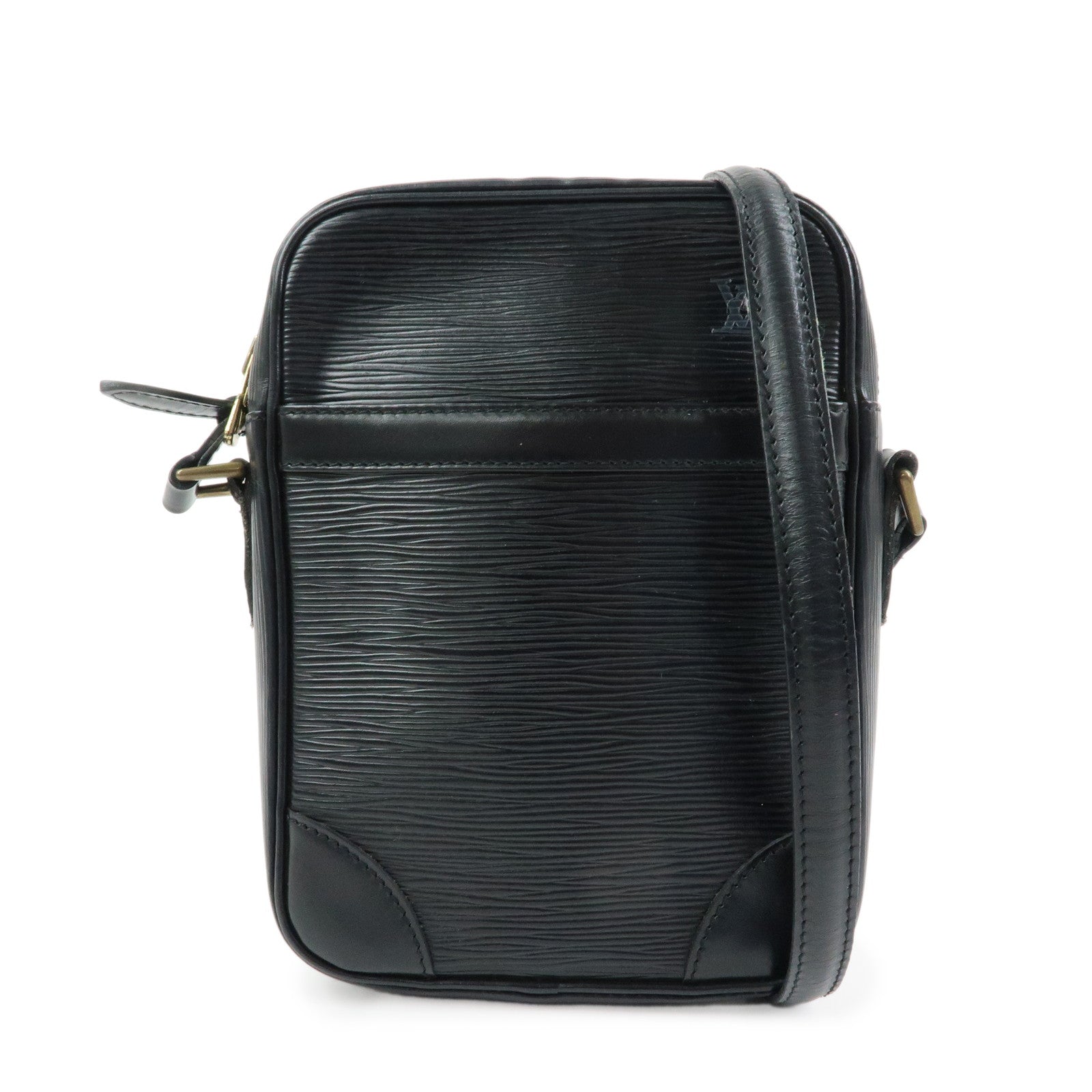 Louis Vuitton Epi Danube Shoulder Bag Crossbody Bag Noir M45632