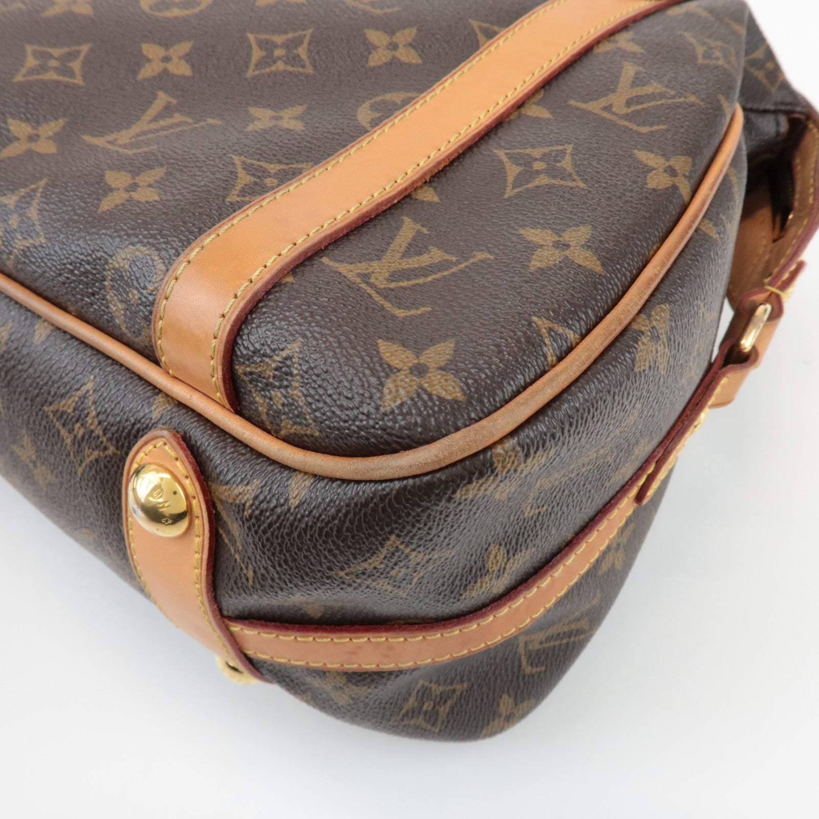 Louis Vuitton Monogram Stresa PM Shoulder Bag Brown M51186